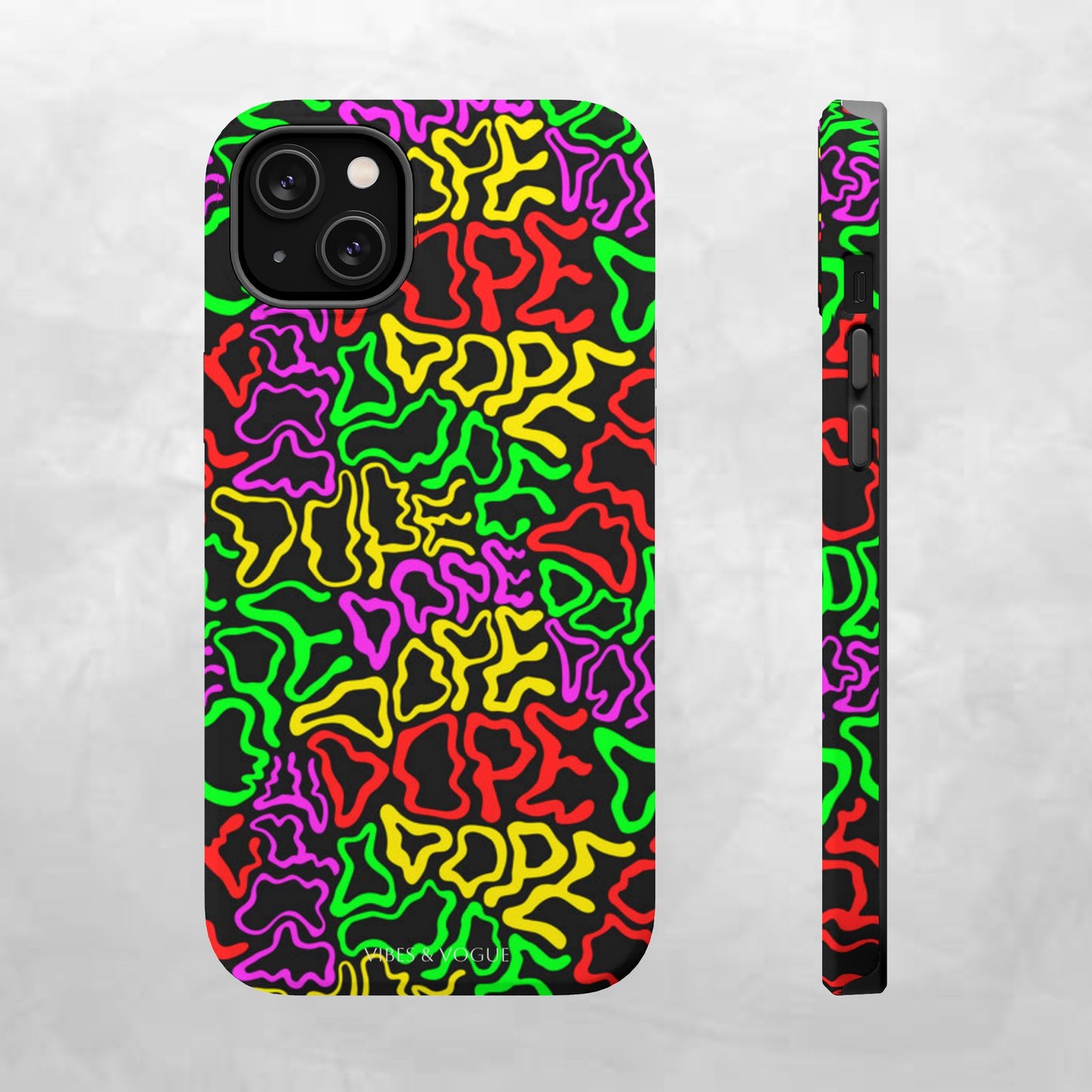 Colorful Magnetic Phone Cases, Funky Case for Teens, Cool Phone Accessories, Unique Gift for Friends, Vibrant Tough Cases, Phone Protection