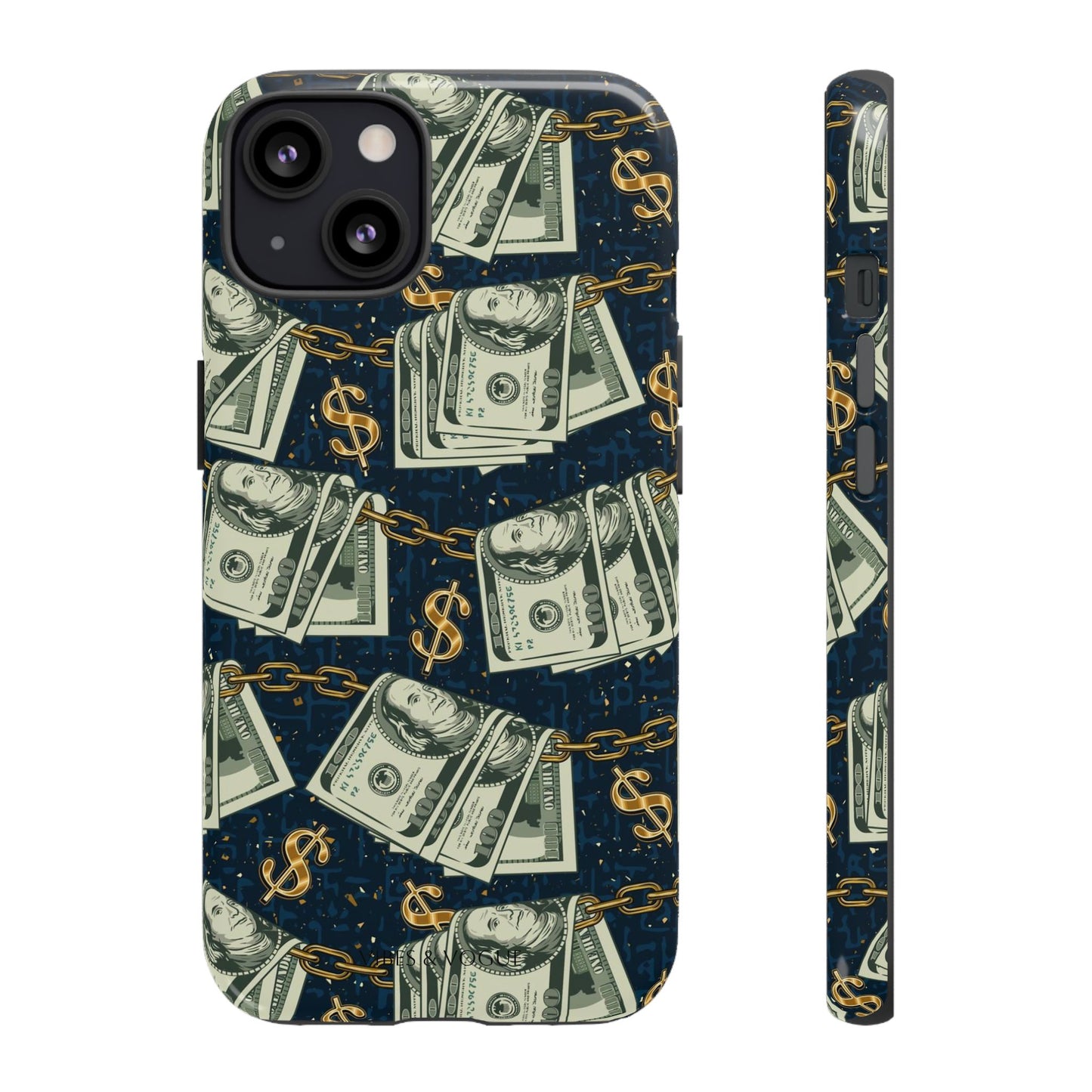 Money Motivation Phone Case, Tough Cases for iPhone, Money Design Phone Accessory, Trendy Tech Gifts, Unique Phone Cover