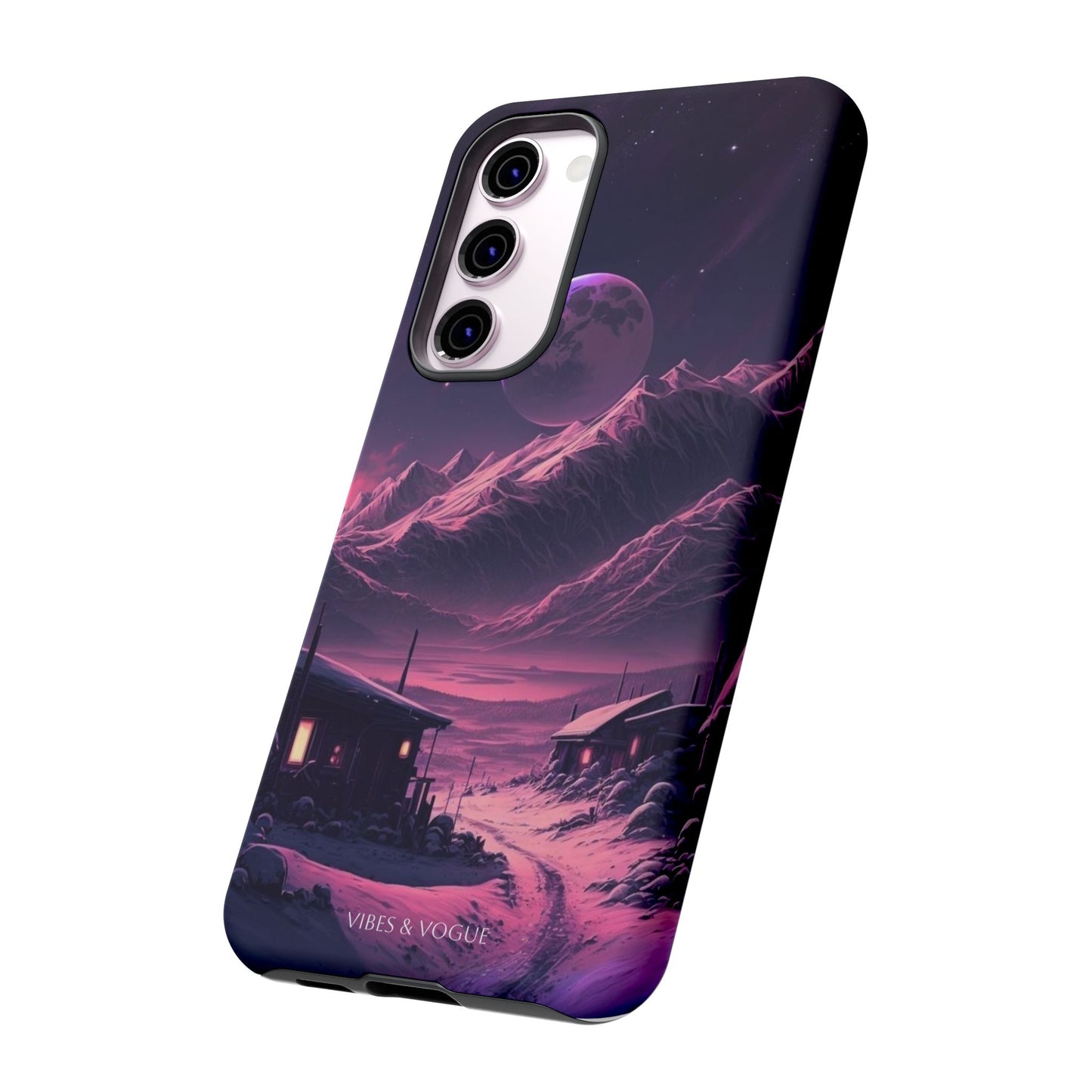 Futuristic Phone Case, Galaxy Aesthetic, Cosmic Art, Stylish Protection, Gifts for Tech Lovers