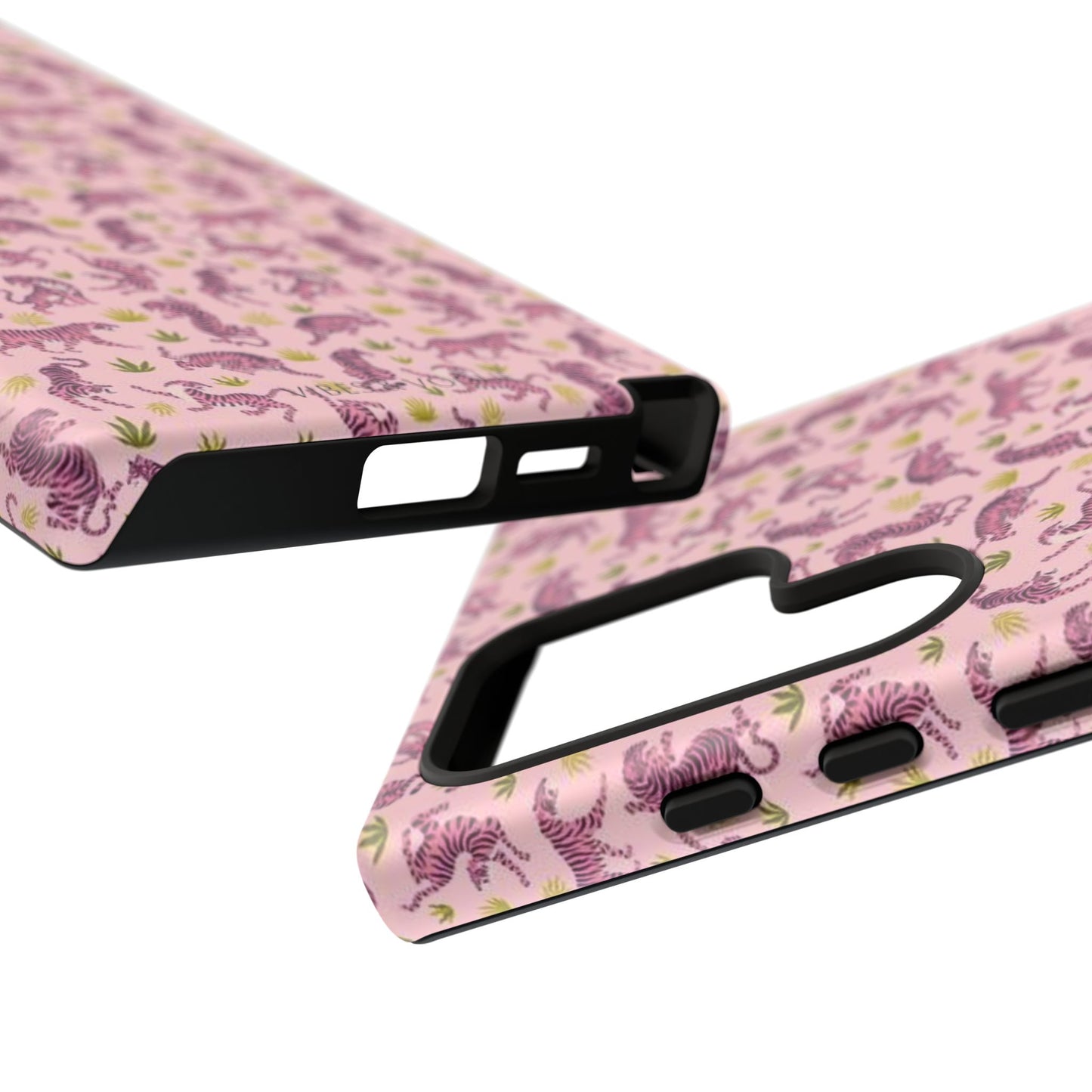Pink Tiger Pattern Phone Case - Tough Cases