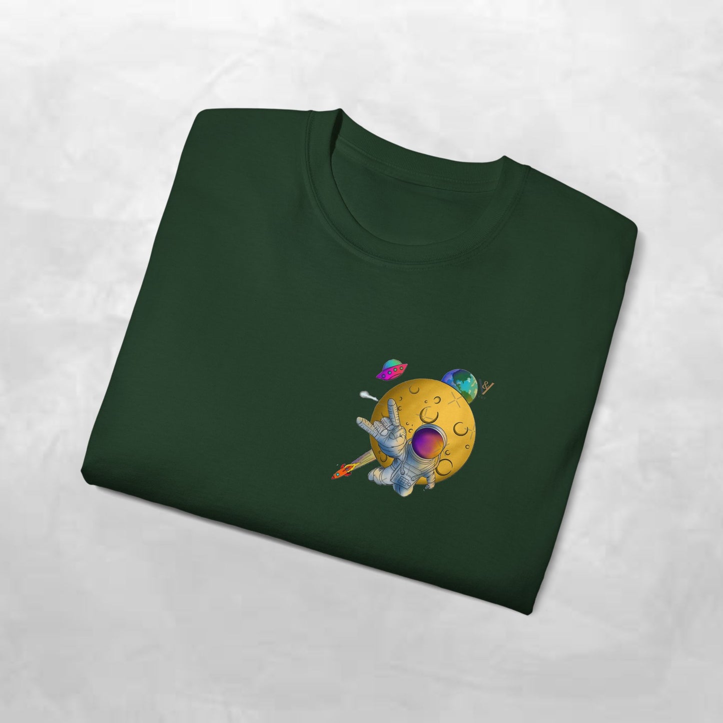 Funny Graphic Tee – "Happy Taco" Design for Food Lovers