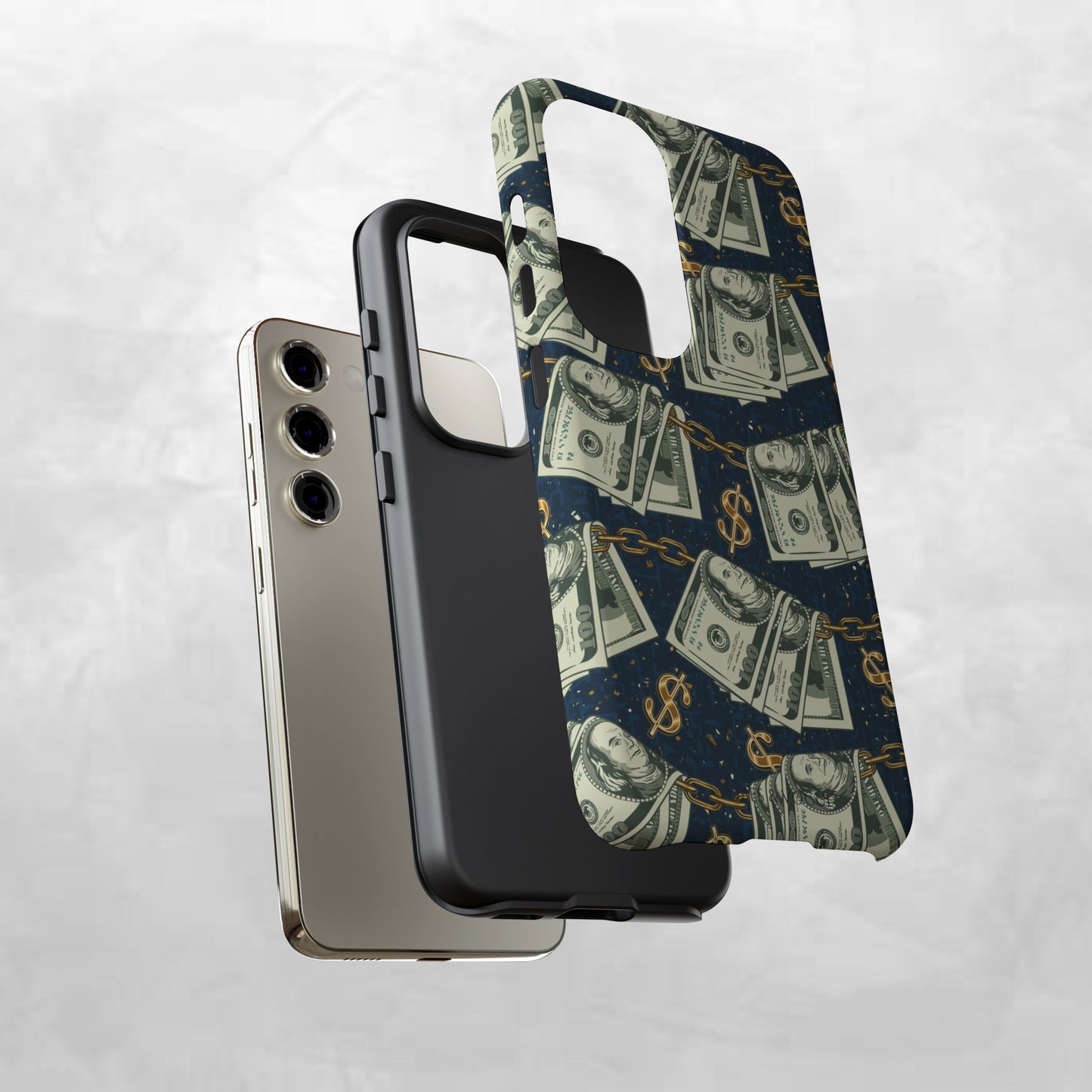 Money Motivation Phone Case, Tough Cases for iPhone, Money Design Phone Accessory, Trendy Tech Gifts, Unique Phone Cover