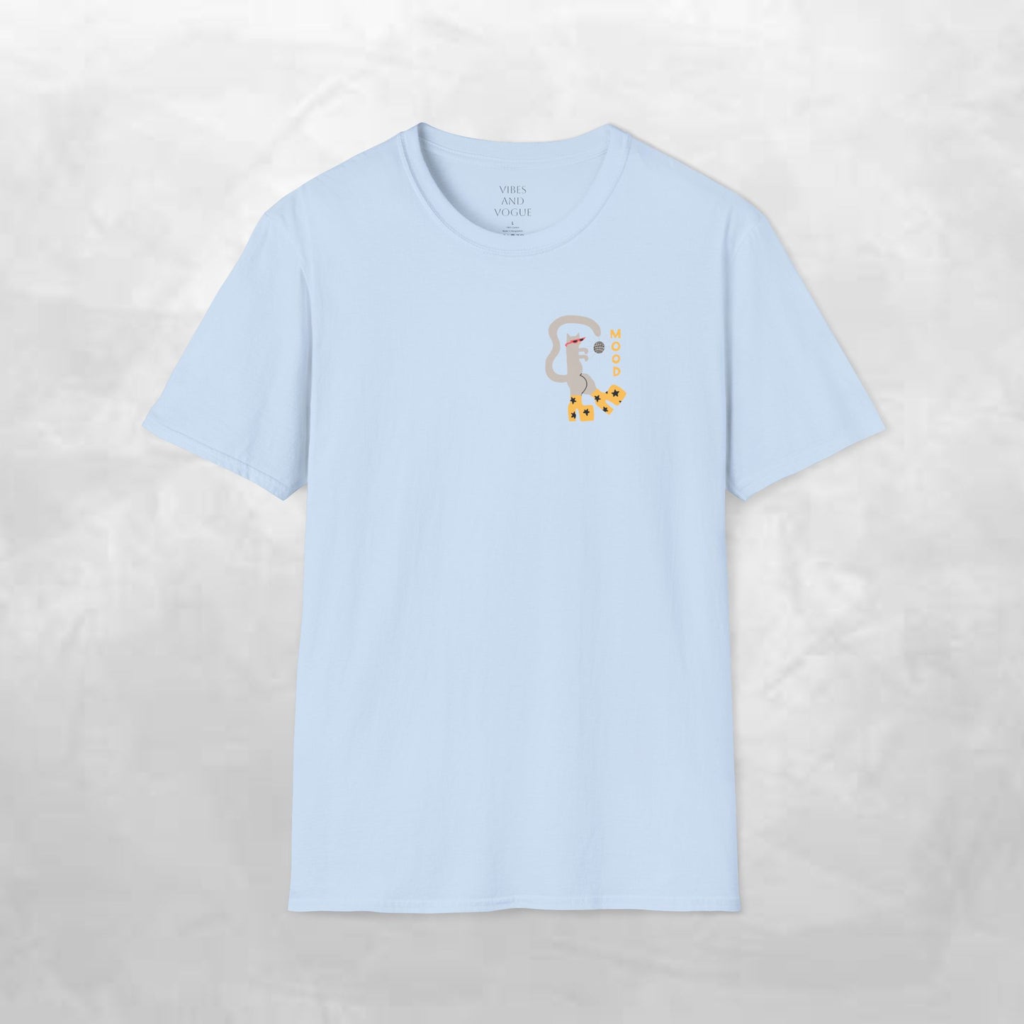 Ghost & Sunflowers T-Shirt — Cute Minimal Halloween Tee
