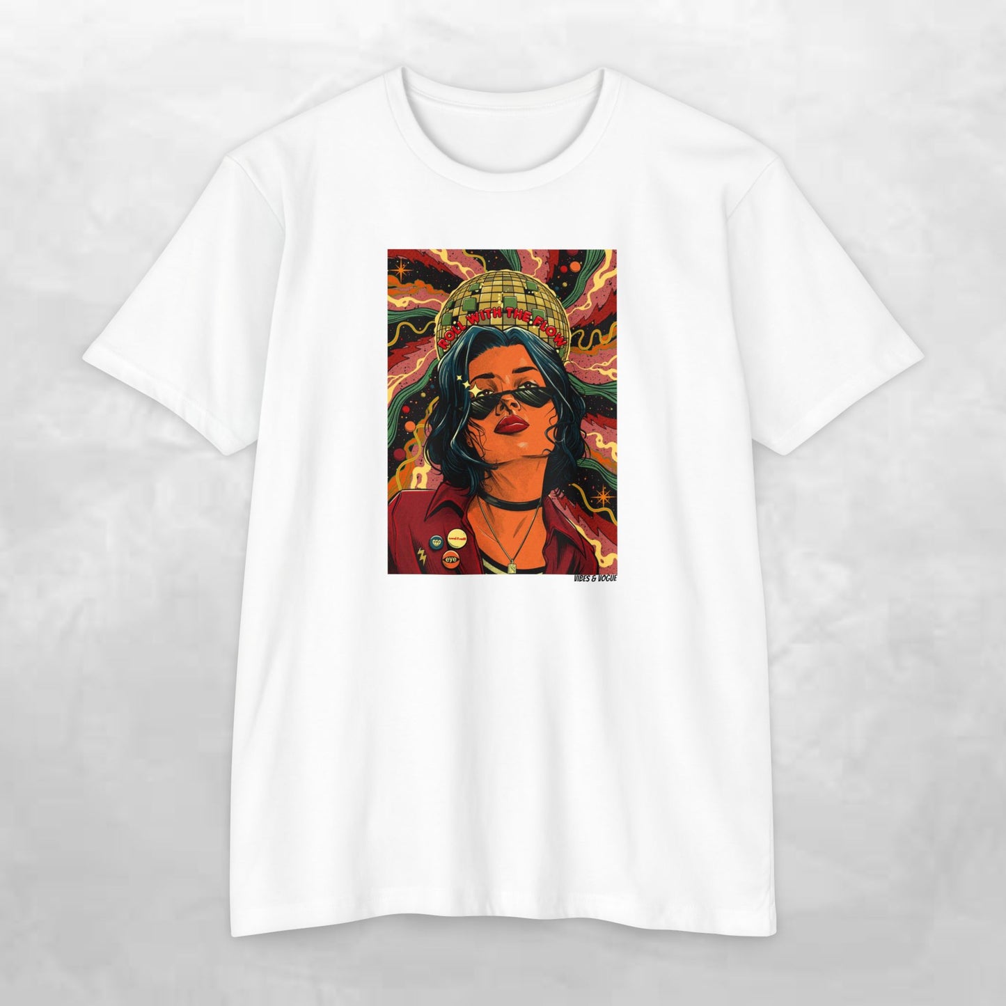 Bohemian Graphic T-Shirt - Vibrant Art Tee for Creative Souls