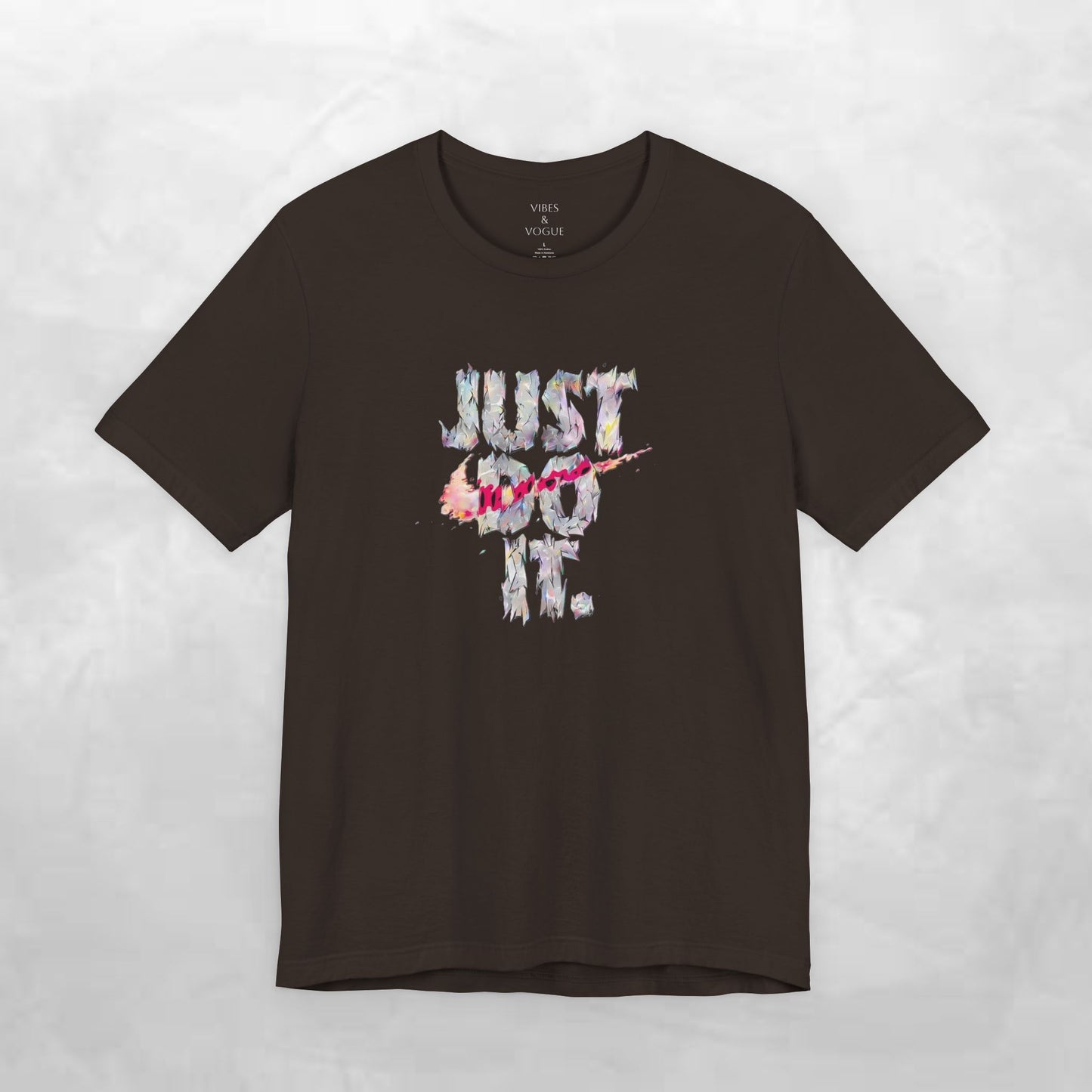 Motivational Graphic Tee - Unisex Jersey Short Sleeve T-Shirt, Just Do It Shirt, Casual Wear, Fitness Apparel, Gift Idea