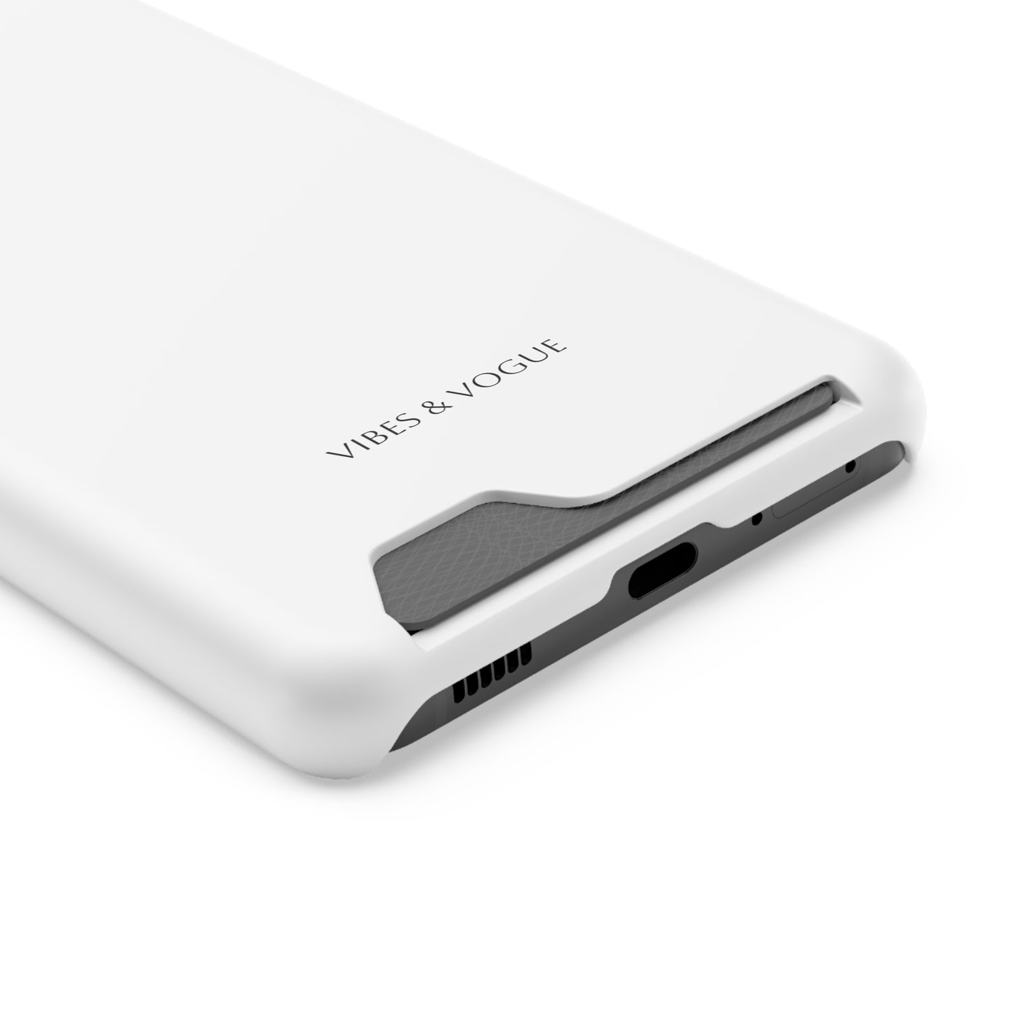 Sleek Phone Case with Card Holder - Stylish Convenience for Everyday Use