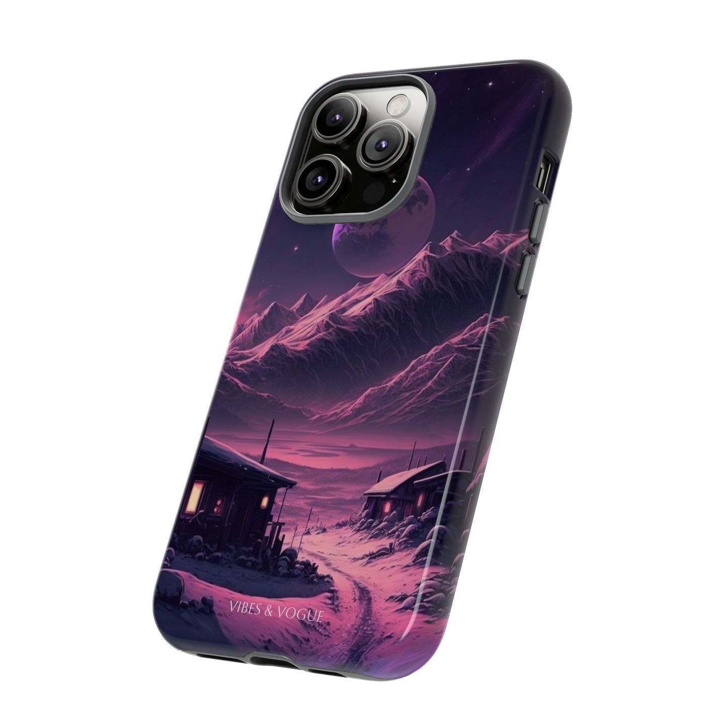 Futuristic Phone Case, Galaxy Aesthetic, Cosmic Art, Stylish Protection, Gifts for Tech Lovers