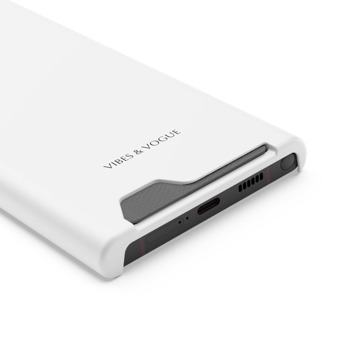 Sleek Phone Case with Card Holder - Stylish Convenience for Everyday Use