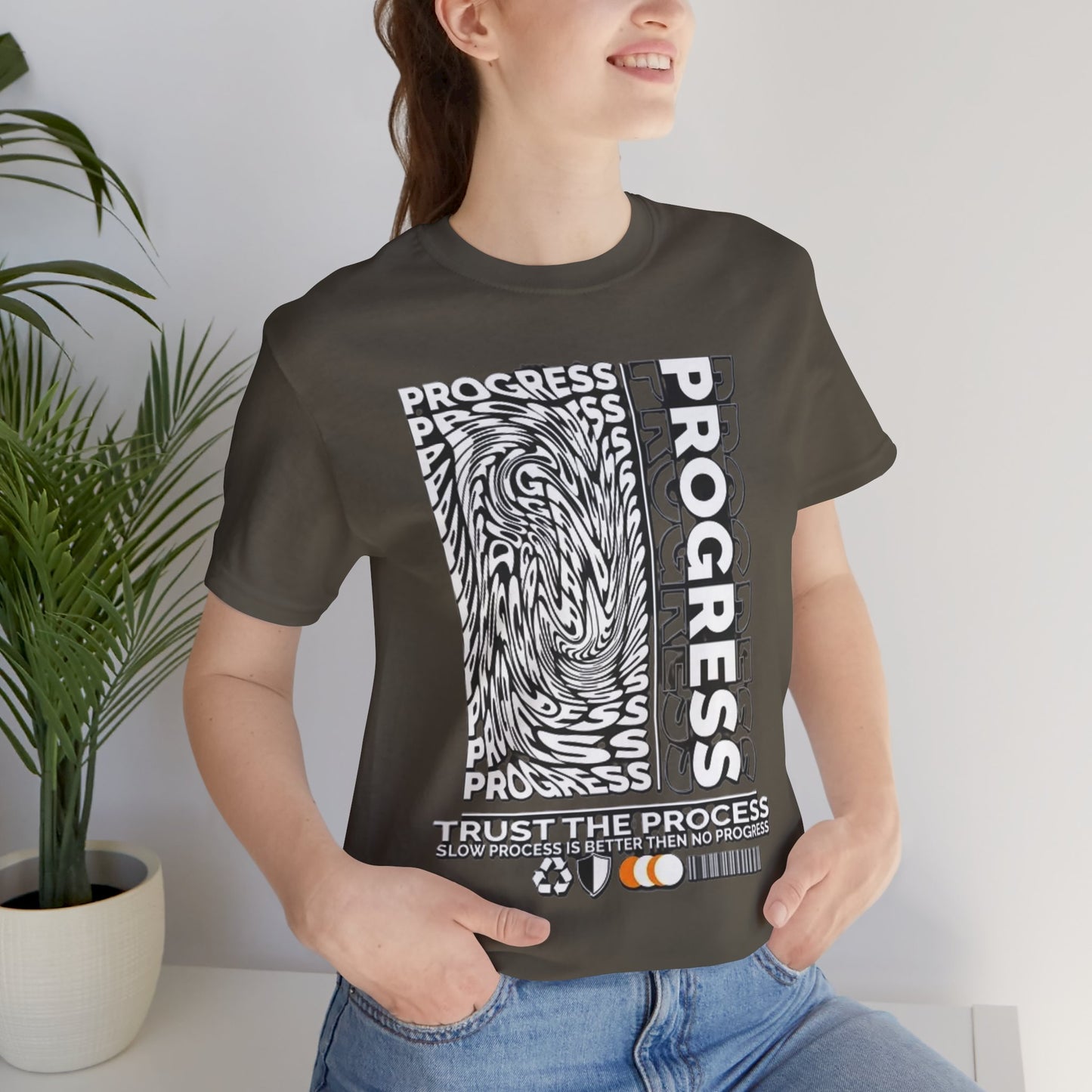 Trust the Process Graphic Tee, Motivational Shirt, Fitness Apparel, Gift for Athletes, Casual Wear, Inspirational Fashion