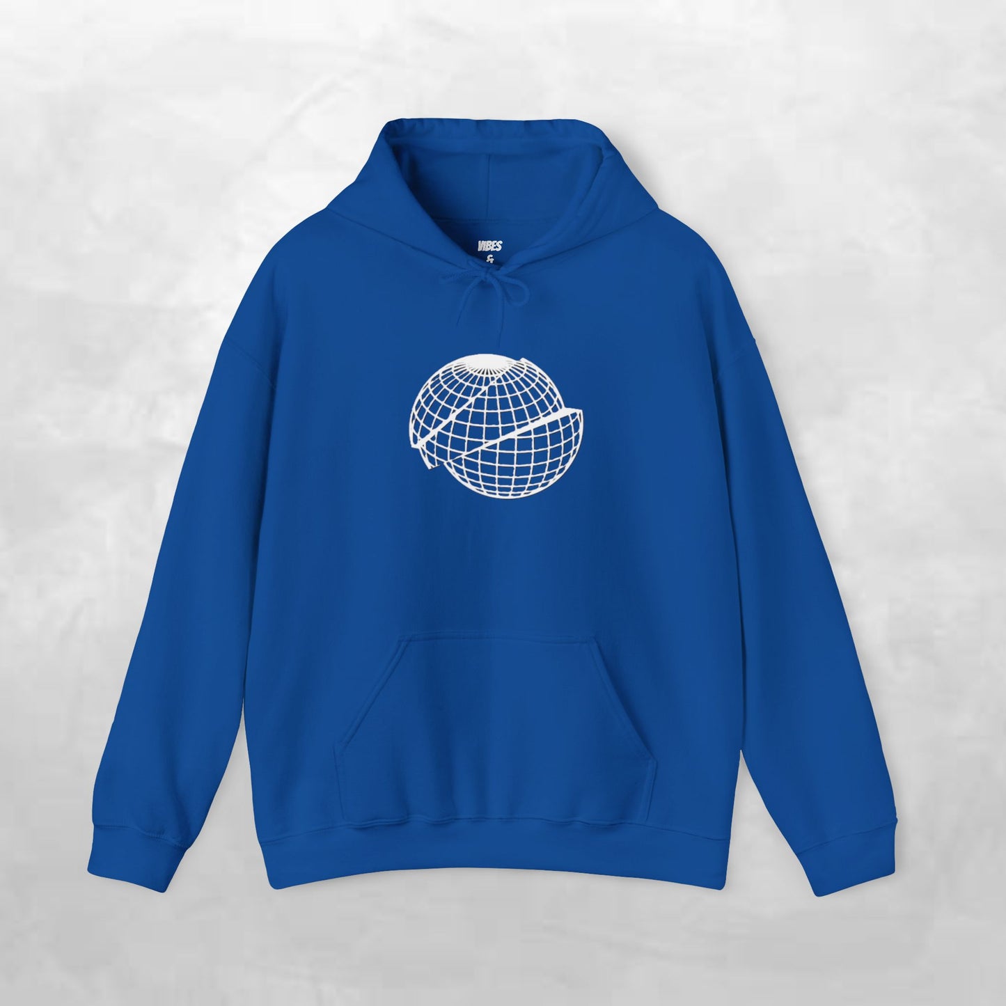 Chill Vibes Unisex Hooded Sweatshirt with Smoky Design