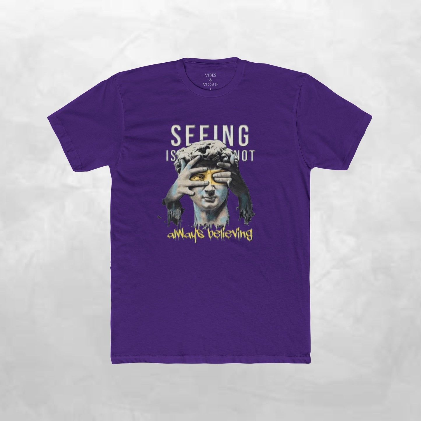 Artistic Unisex Crew Tee - Perfect for Gift Giving, Summer Events, Everyday Wear, and Spiritual Seekers, Vintage Vibe, Museum Inspired