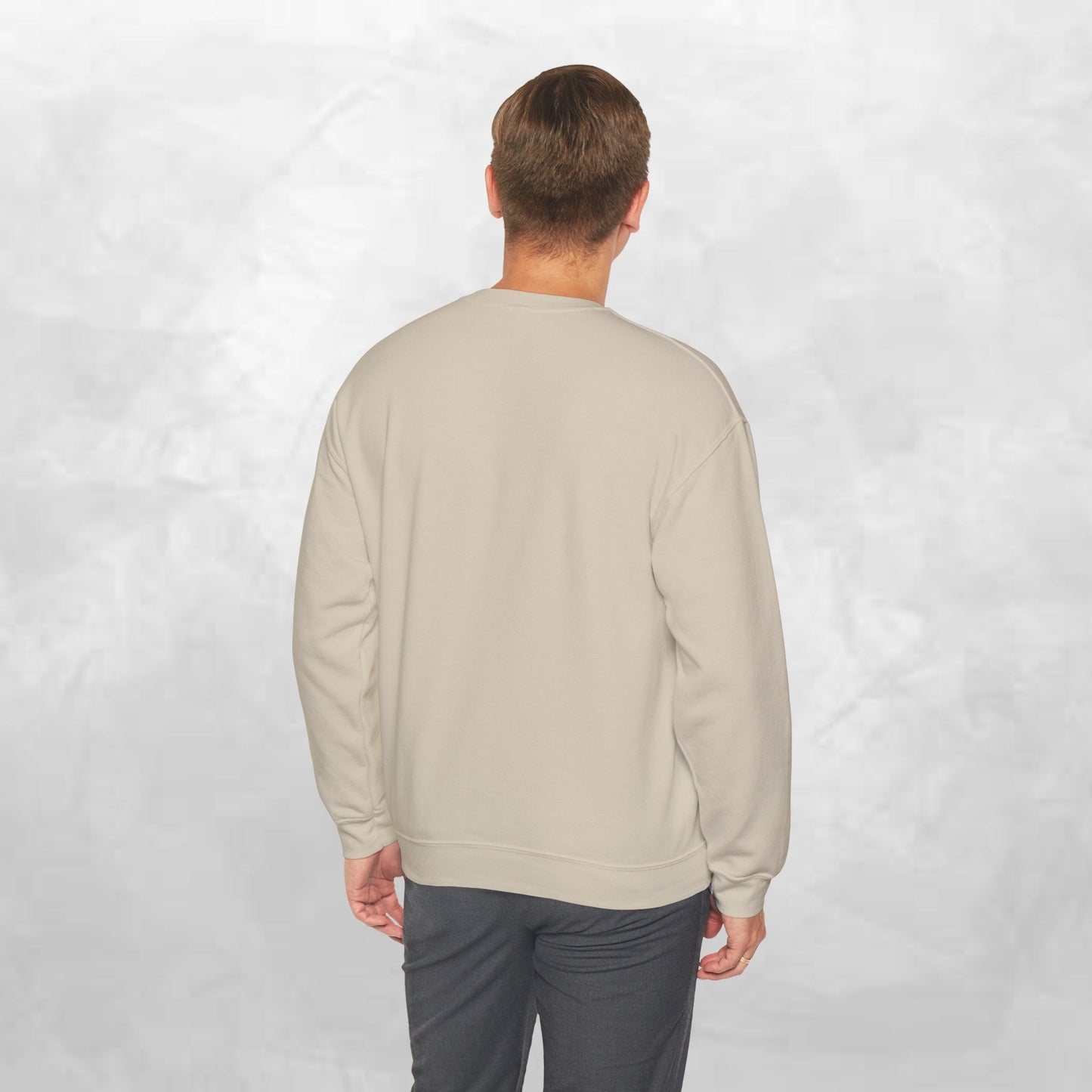Minimal 'Do Something' Crewneck Sweatshirt