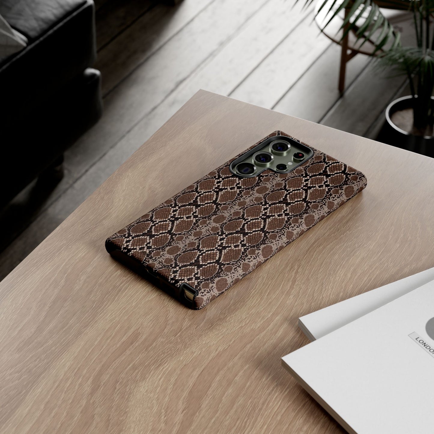Stylish Python-Patterned Phone Case | Tough Cases