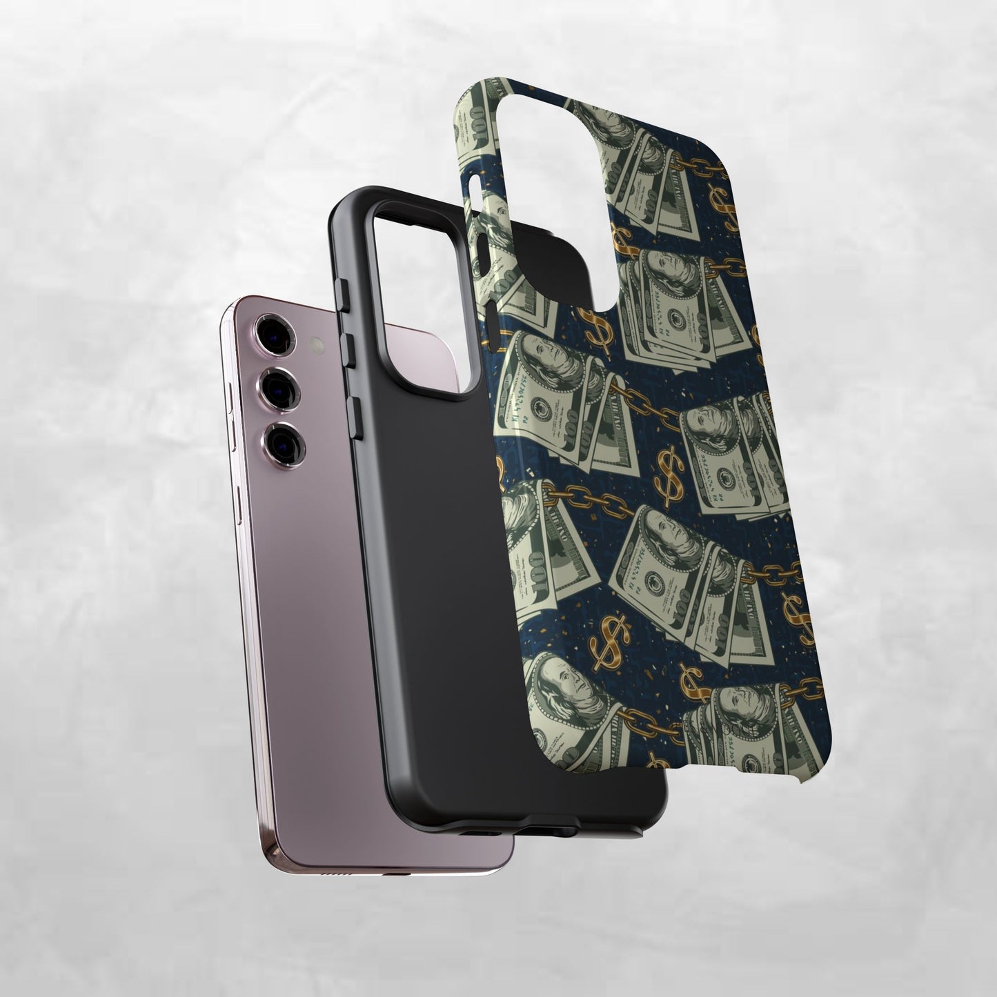 Money Motivation Phone Case, Tough Cases for iPhone, Money Design Phone Accessory, Trendy Tech Gifts, Unique Phone Cover