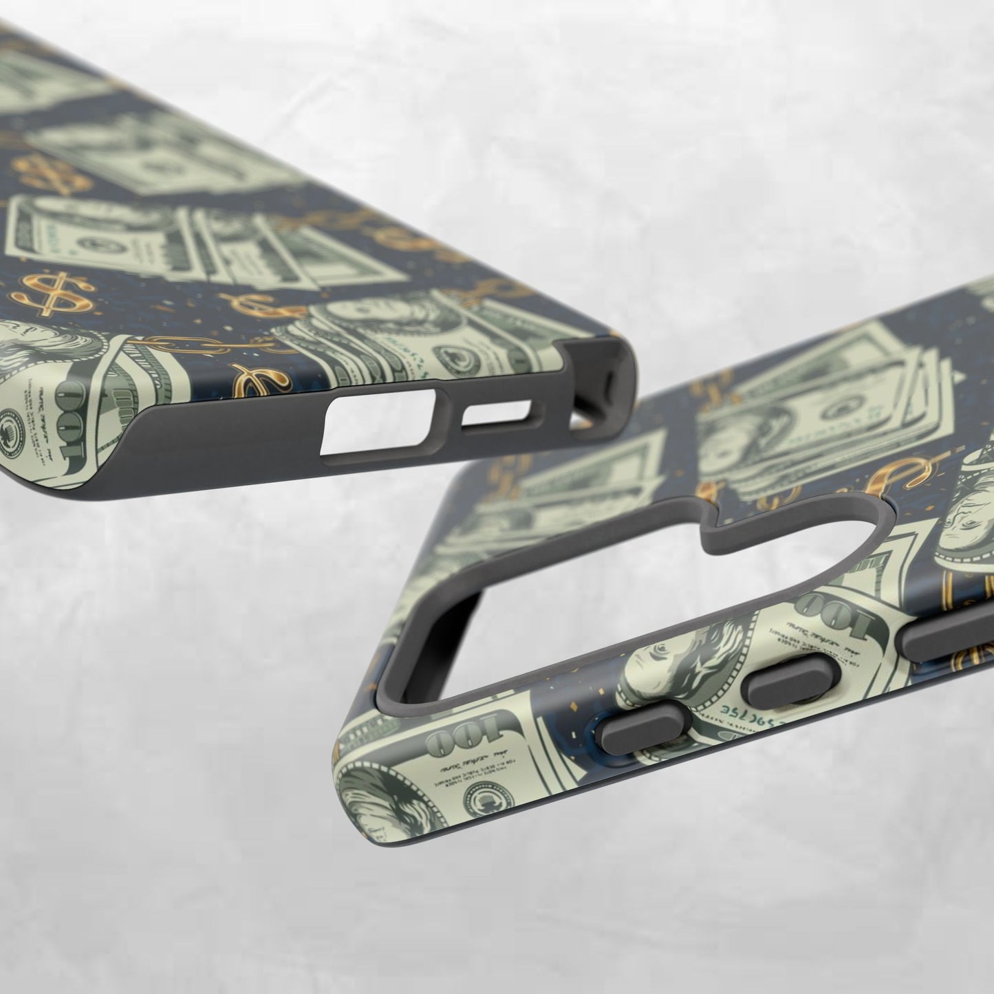 Money Motivation Phone Case, Tough Cases for iPhone, Money Design Phone Accessory, Trendy Tech Gifts, Unique Phone Cover