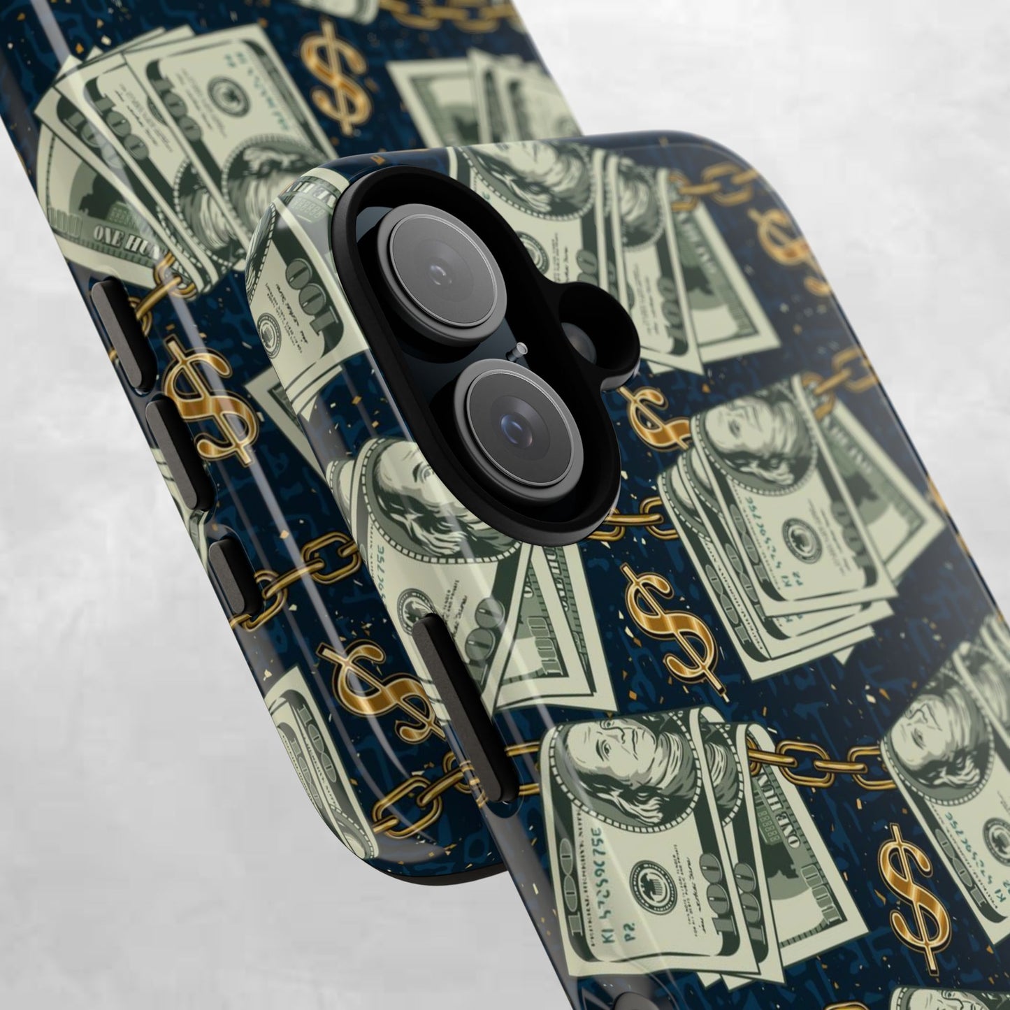 Money Motivation Phone Case, Tough Cases for iPhone, Money Design Phone Accessory, Trendy Tech Gifts, Unique Phone Cover