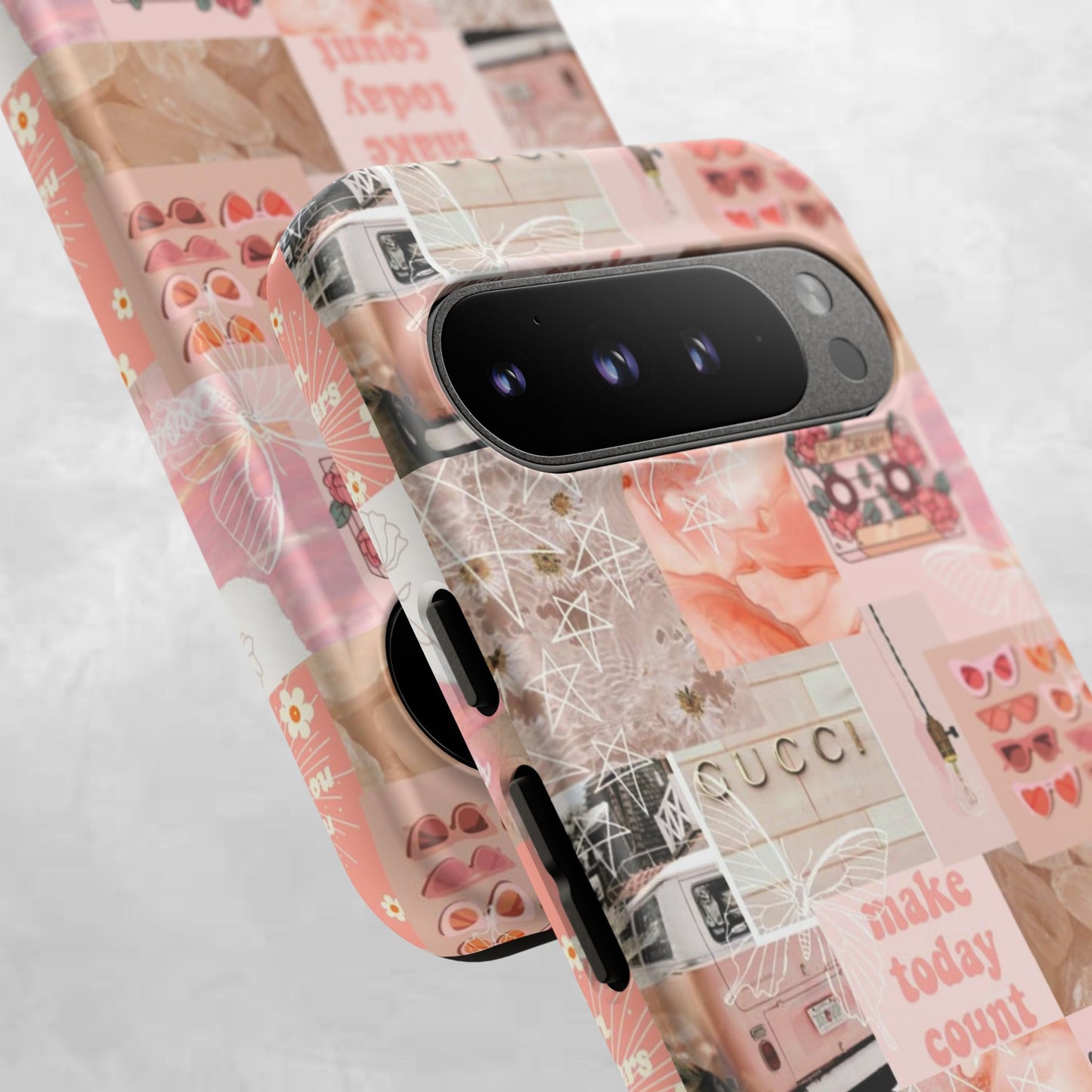 Stylish Phone Case for Trendsetters, Customizable Smartphone Cover, Vibes & Vogue Design, Floral Aesthetic Gift, Unique Tech Accessory