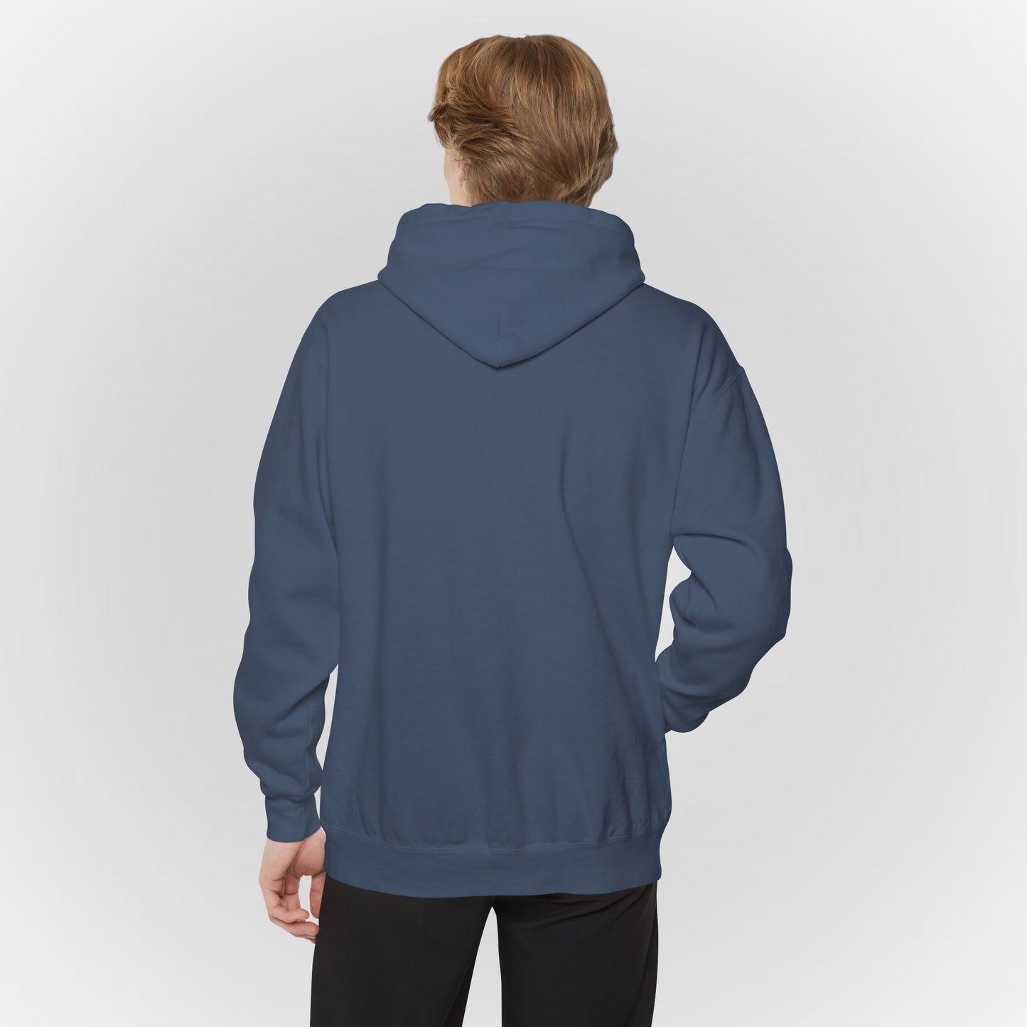 Comfortable Unisex Garment-Dyed Hoodie for Relaxed Days