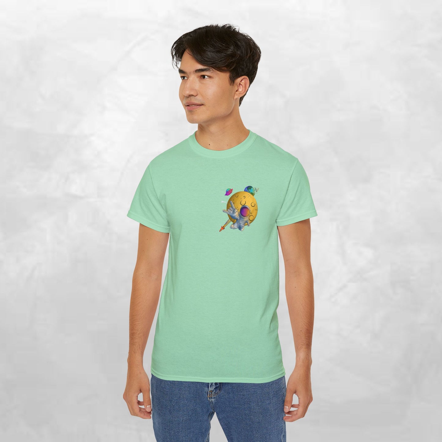 Funny Graphic Tee – "Happy Taco" Design for Food Lovers