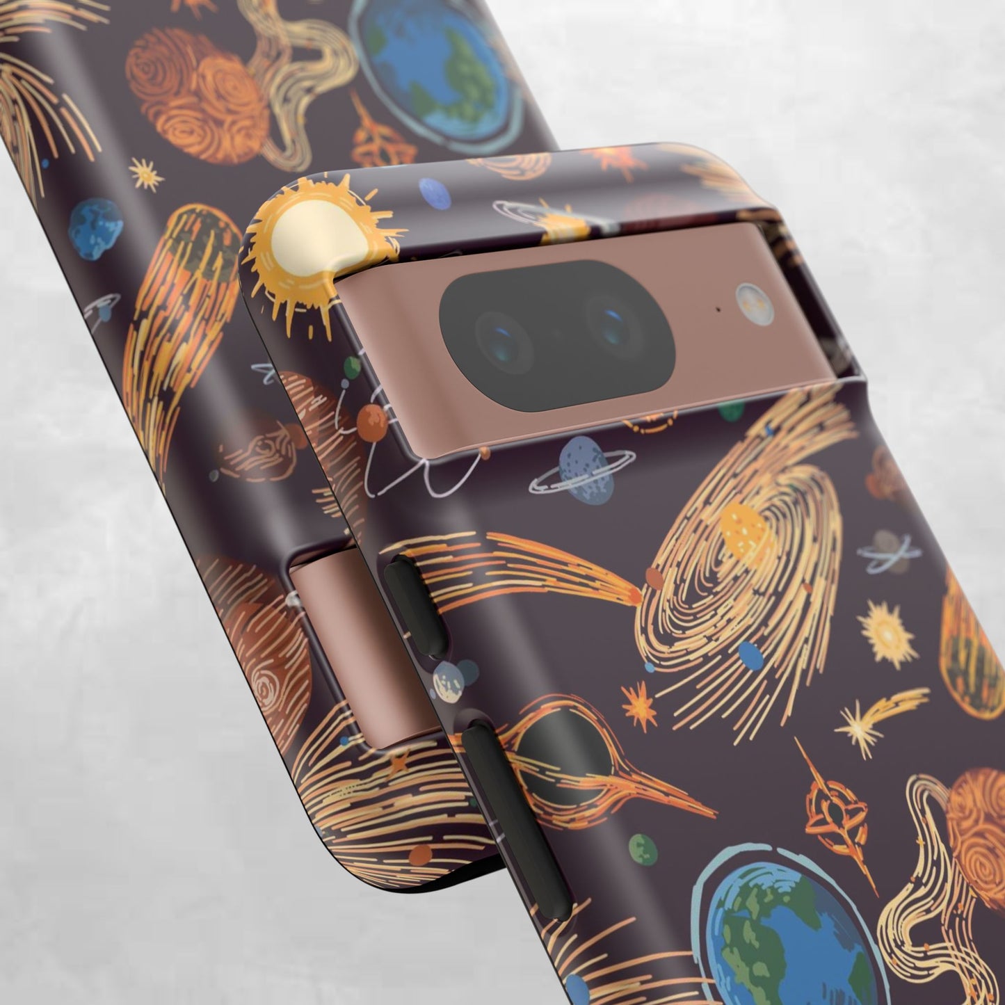 Space-Themed Phone Case - Cosmic Galaxy Design, Durable Protective Cover, Unique Gift, Celestial Lover's Accessory
