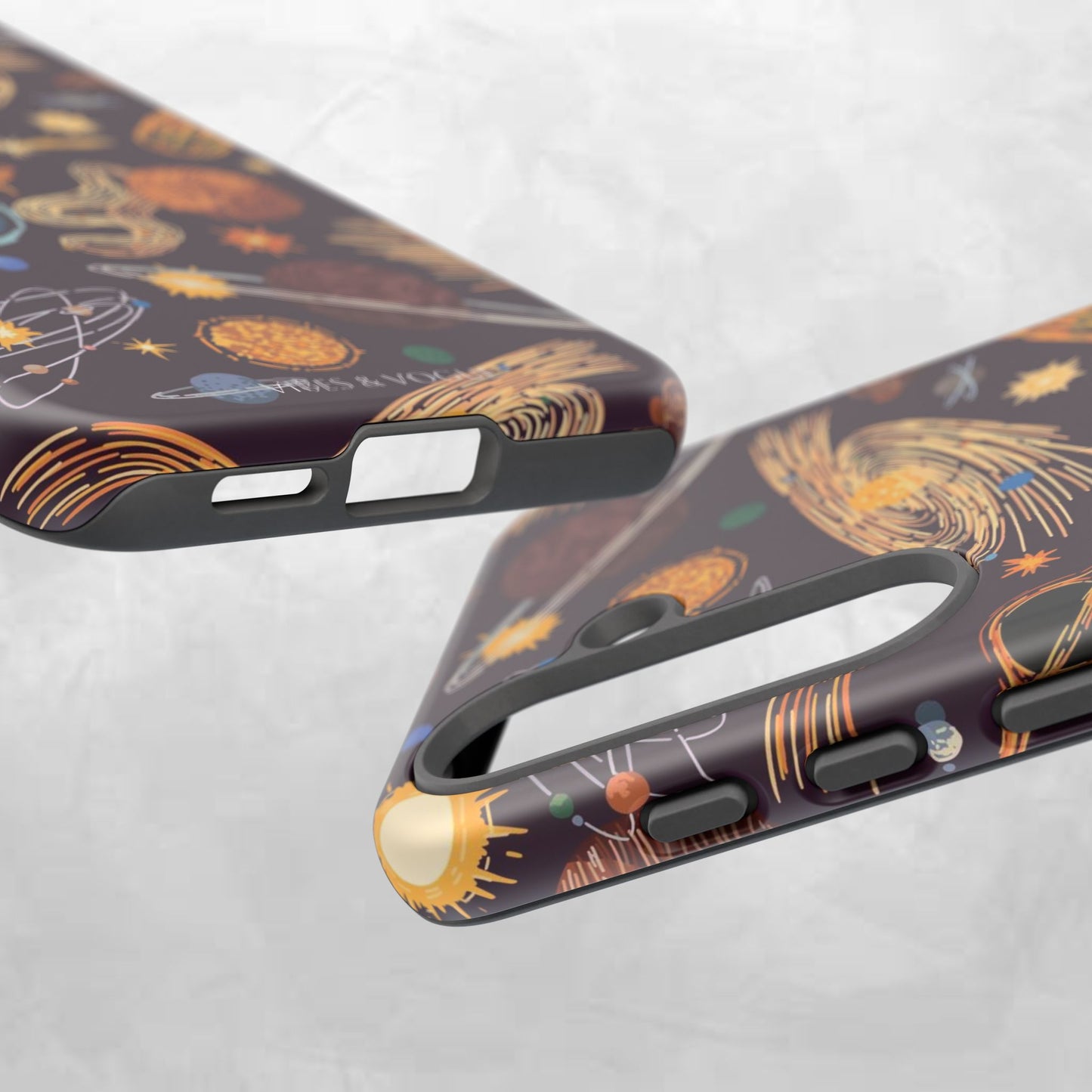 Space-Themed Phone Case - Cosmic Galaxy Design, Durable Protective Cover, Unique Gift, Celestial Lover's Accessory