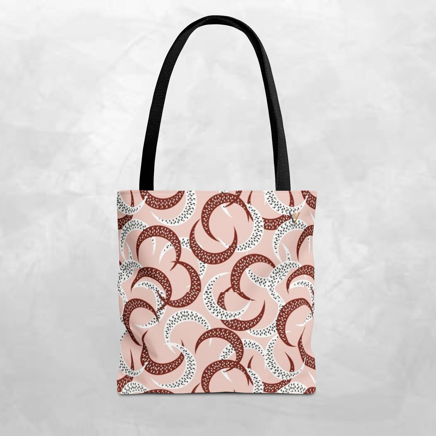 Chic Patterned Tote Bag, Stylish Grocery Bag, Reusable Shopping Tote, Eco-Friendly Handbag, Casual Daily Accessories
