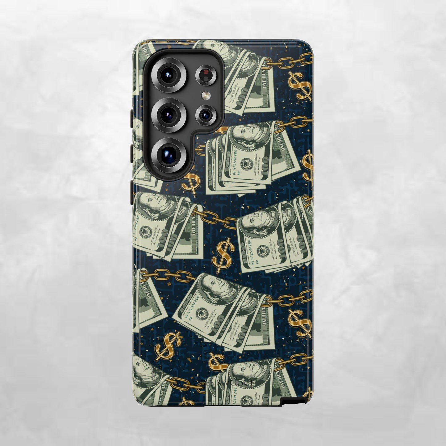 Money Motivation Phone Case, Tough Cases for iPhone, Money Design Phone Accessory, Trendy Tech Gifts, Unique Phone Cover