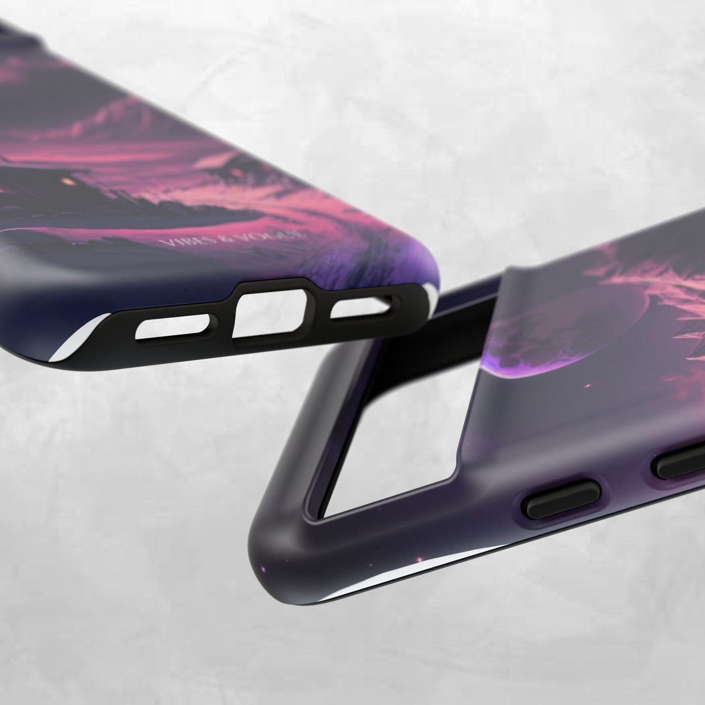 Futuristic Phone Case, Galaxy Aesthetic, Cosmic Art, Stylish Protection, Gifts for Tech Lovers