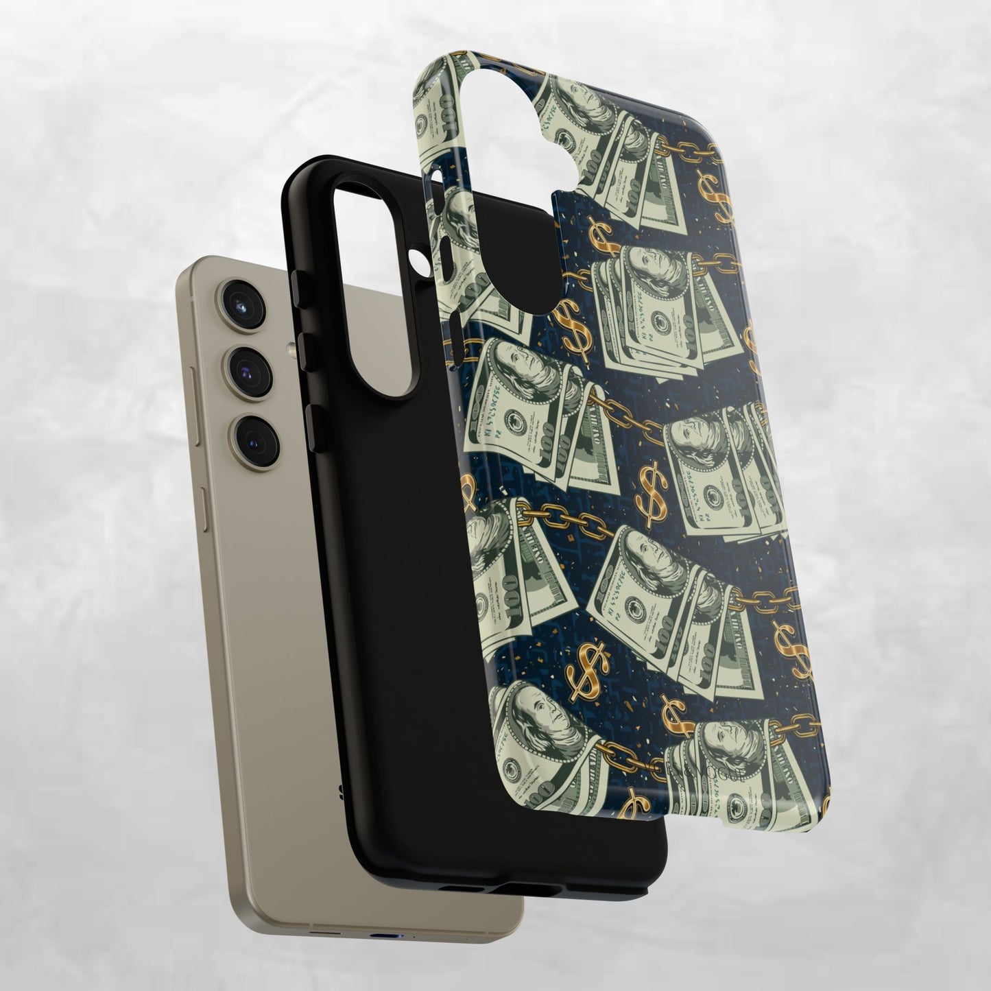 Money Motivation Phone Case, Tough Cases for iPhone, Money Design Phone Accessory, Trendy Tech Gifts, Unique Phone Cover