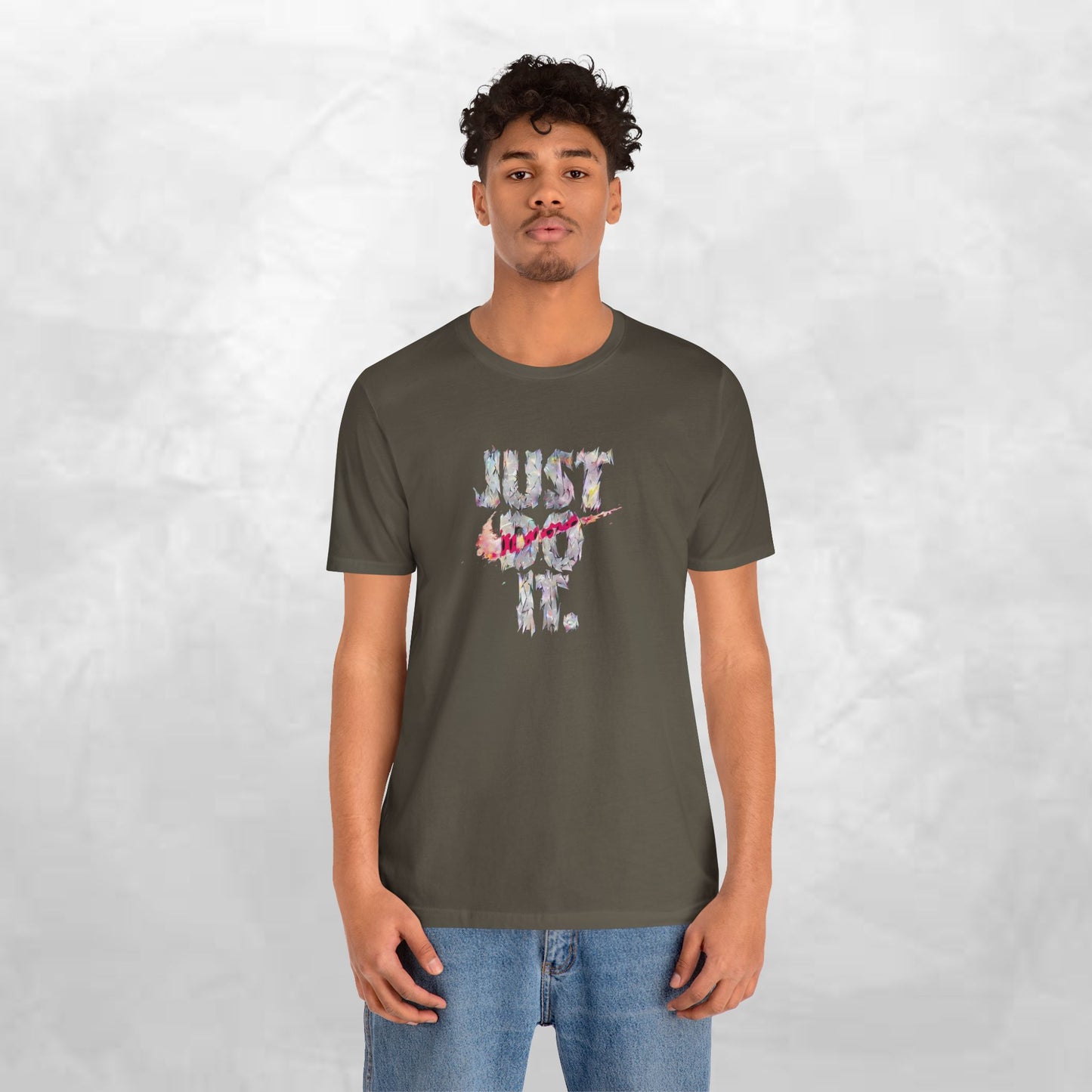 Motivational Graphic Tee - Unisex Jersey Short Sleeve T-Shirt, Just Do It Shirt, Casual Wear, Fitness Apparel, Gift Idea