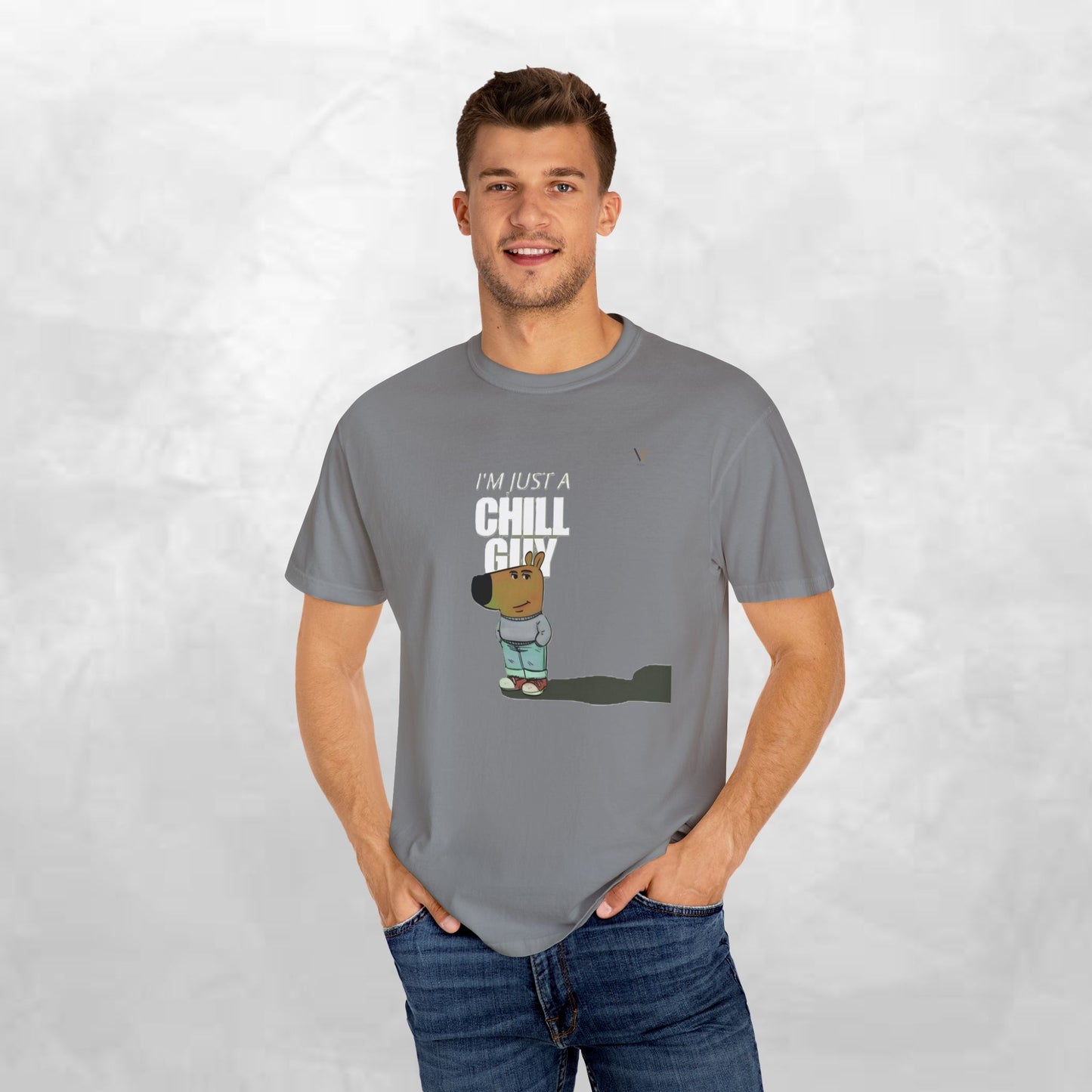 Chill Guy Graphic T-Shirt - Relaxed Unisex Tee for Casual Vibes