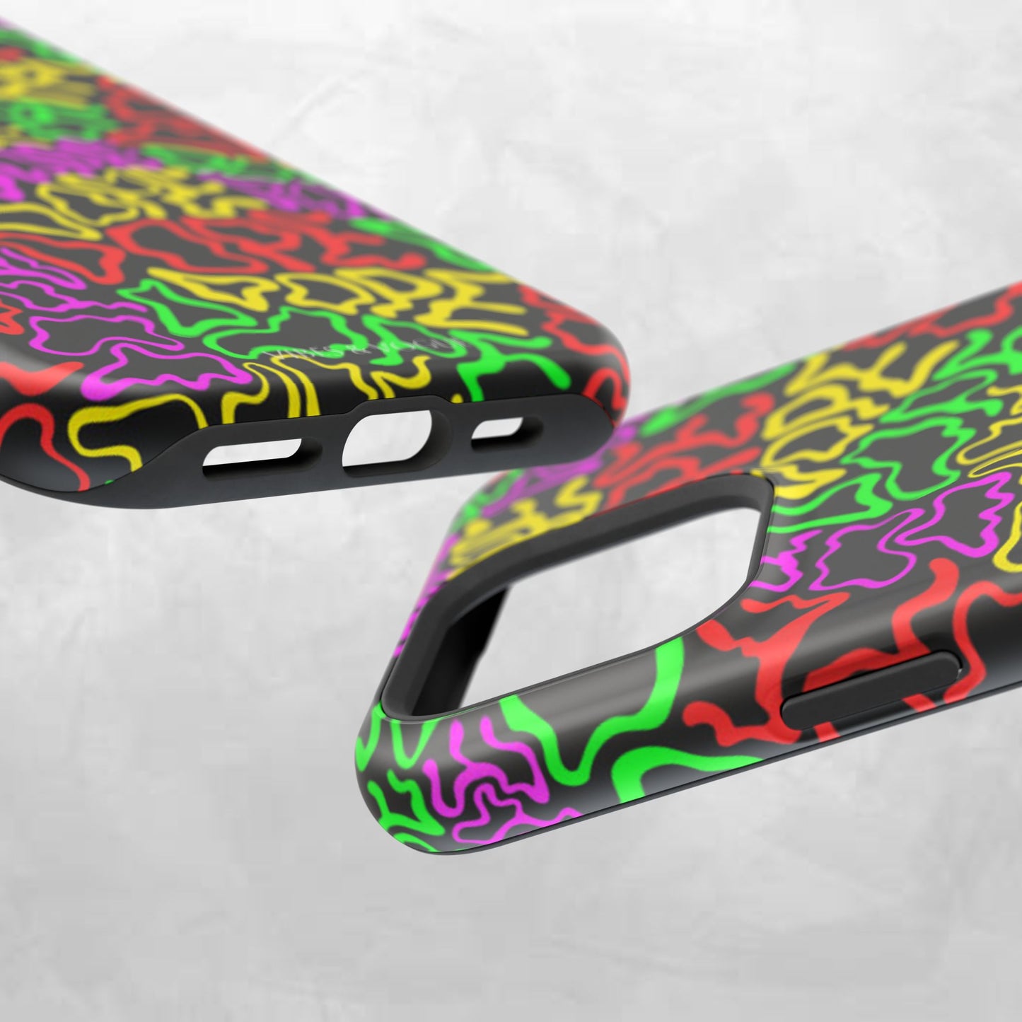 Colorful Magnetic Phone Cases, Funky Case for Teens, Cool Phone Accessories, Unique Gift for Friends, Vibrant Tough Cases, Phone Protection