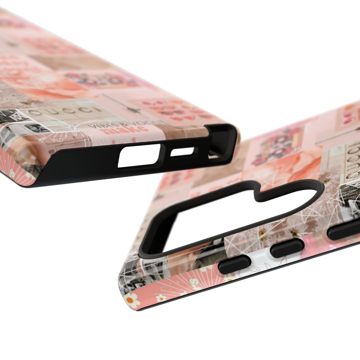 Stylish Phone Case for Trendsetters, Customizable Smartphone Cover, Vibes & Vogue Design, Floral Aesthetic Gift, Unique Tech Accessory