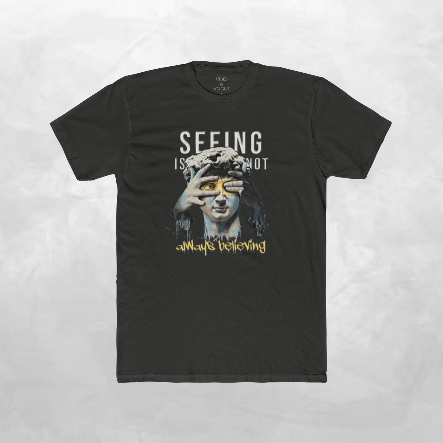 Artistic Unisex Crew Tee - Perfect for Gift Giving, Summer Events, Everyday Wear, and Spiritual Seekers, Vintage Vibe, Museum Inspired