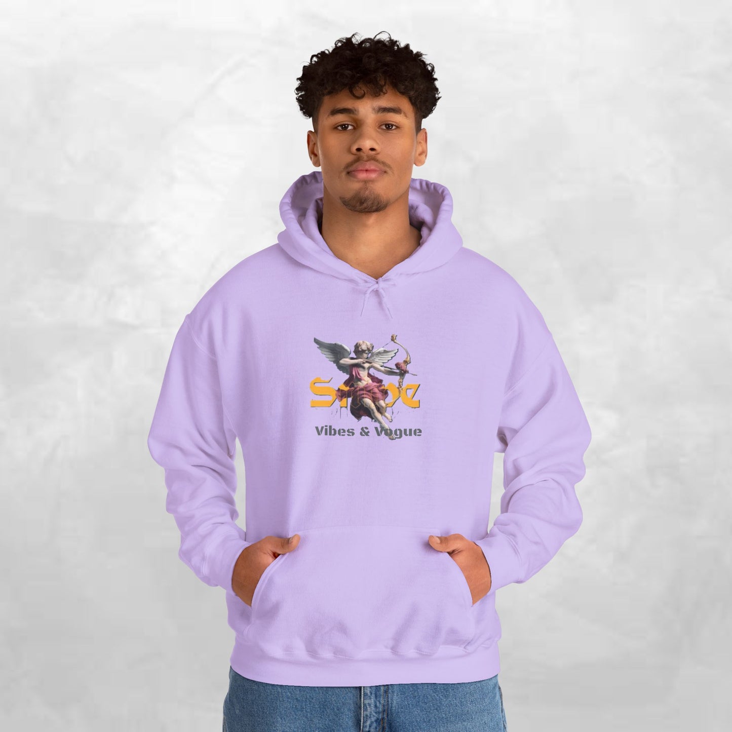 Chic Graphic Hoodie - Unisex Heavy Blend™ Sweatshirt, Casual Wear, Street Style, Gift for Him/Her, Comfortable Fashion, Trendy Apparel