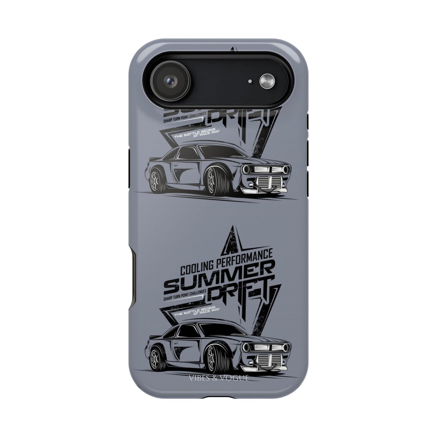 Summer Drift Racing Impact-Resistant Phone Case