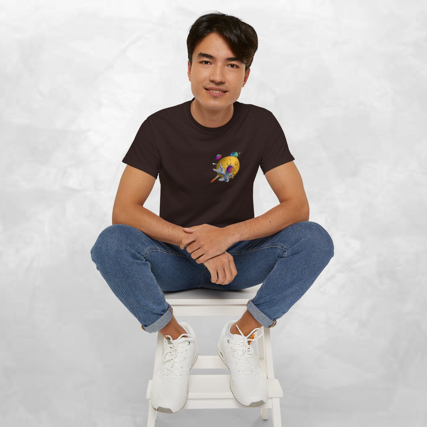 Funny Graphic Tee – "Happy Taco" Design for Food Lovers