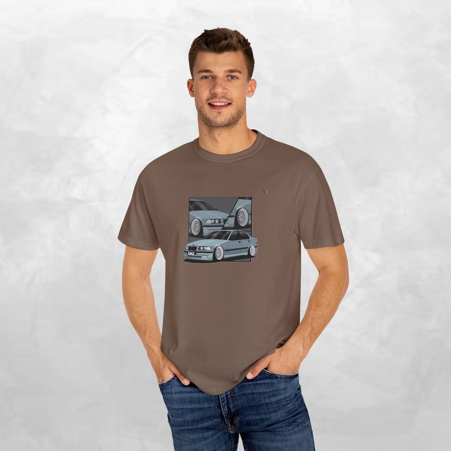 Retro Car Graphic T-Shirt, Cool Car Tee, Vintage Auto Apparel, Unisex Casual Shirt, Gift for Car Lovers, Automotive Fashion