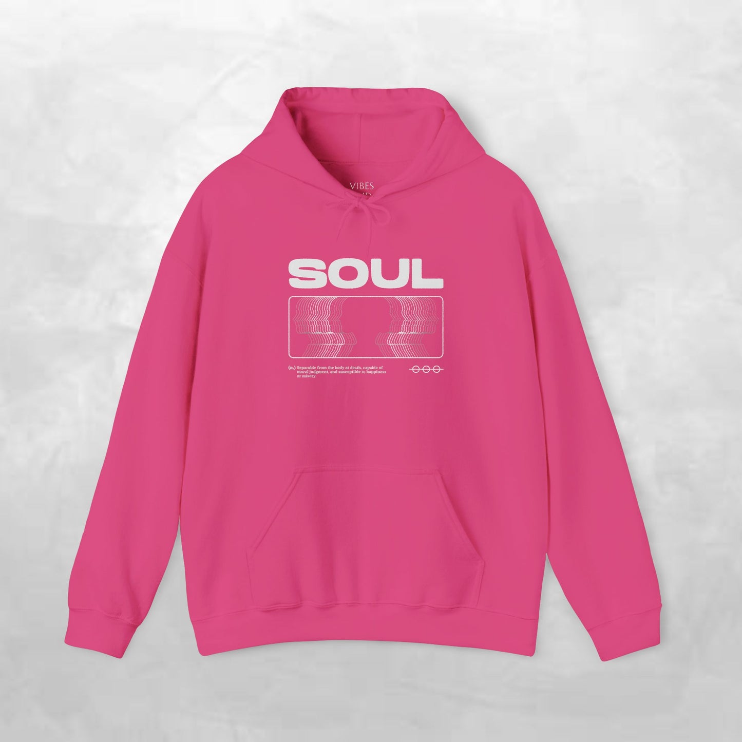 Soul Graphic Hoodie — Retro VHS Silhouette Streetwear