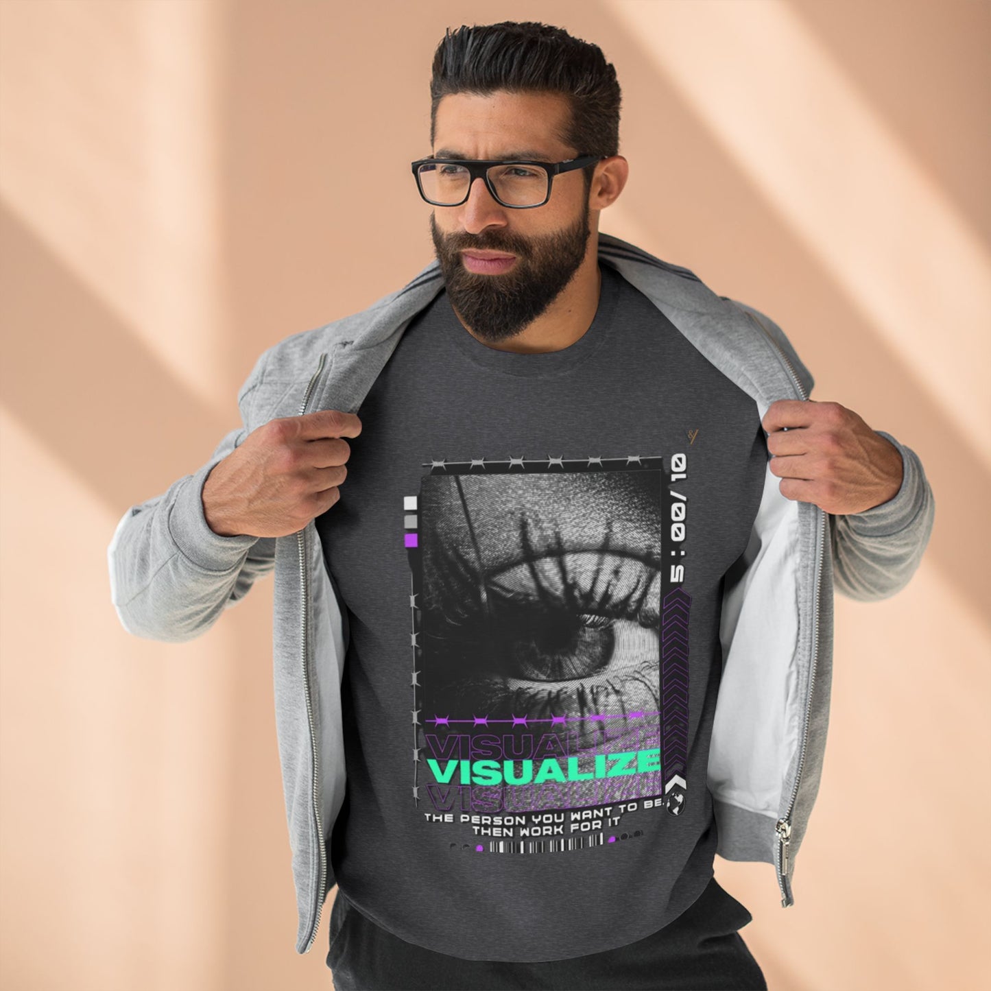 Unisex Crewneck Sweatshirt - "This Is Fine" Cozy Casual Wear