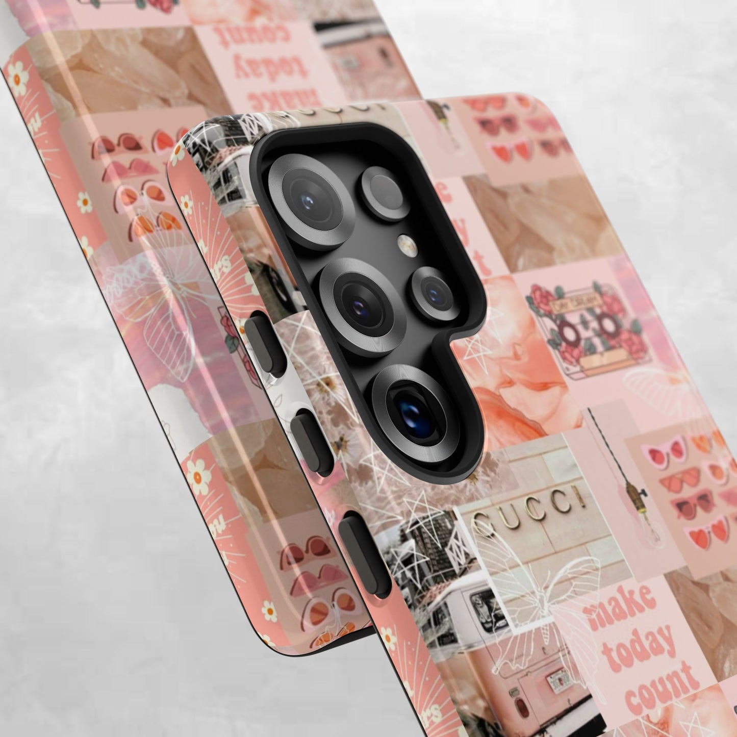 Stylish Phone Case for Trendsetters, Customizable Smartphone Cover, Vibes & Vogue Design, Floral Aesthetic Gift, Unique Tech Accessory