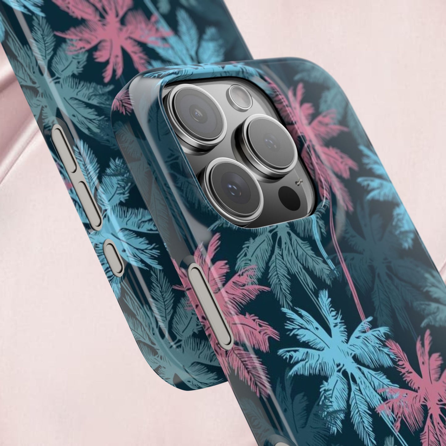 Tropical Vibes Slim Phone Case - Summer Botanical Design