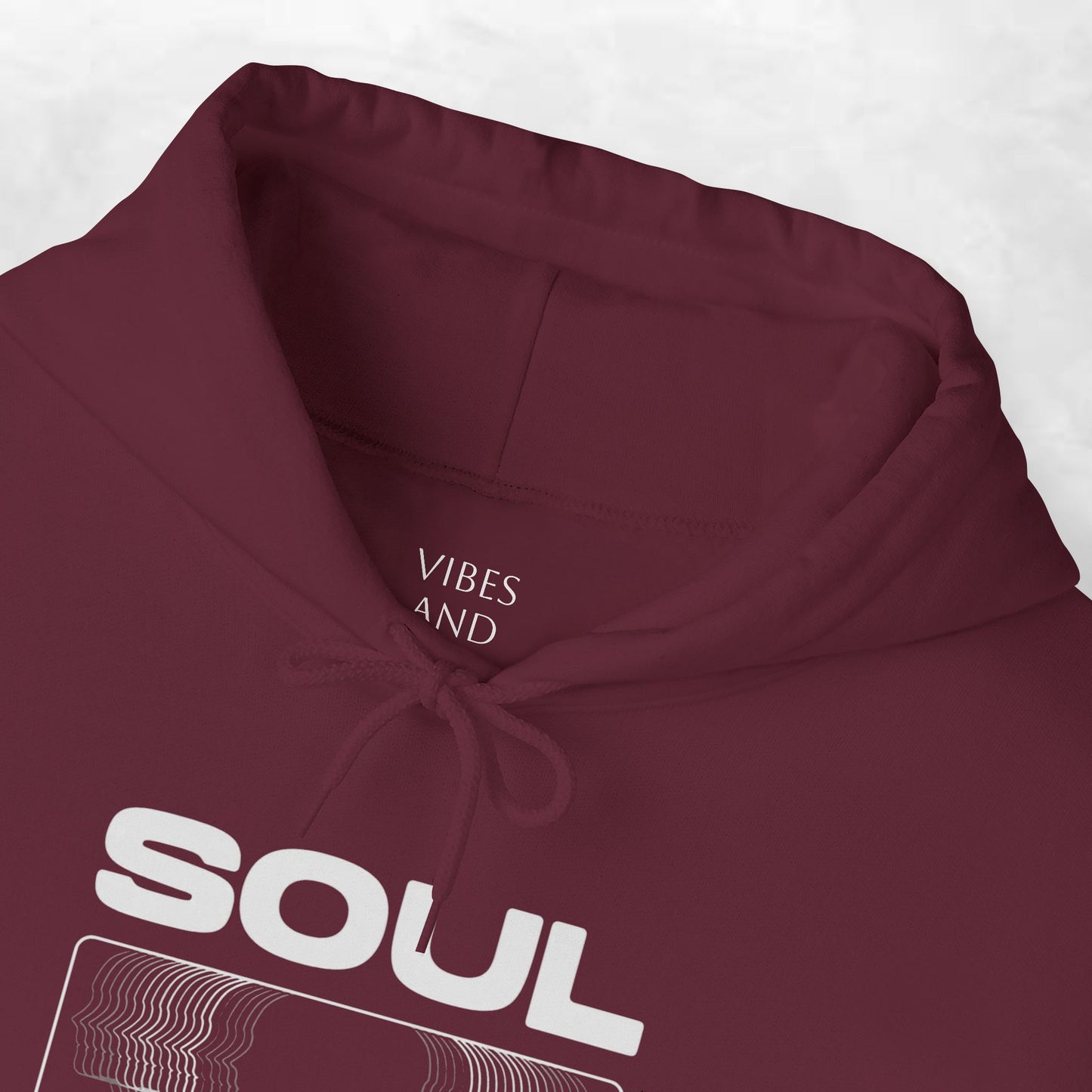 Soul Graphic Hoodie — Retro VHS Silhouette Streetwear