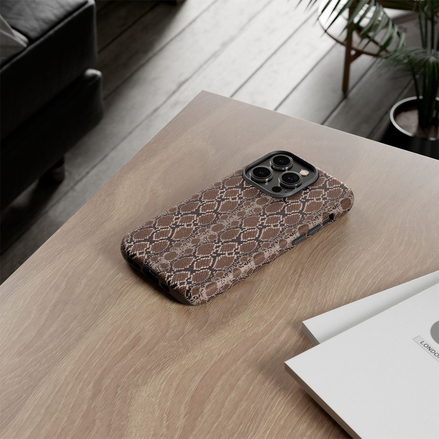 Stylish Python-Patterned Phone Case | Tough Cases