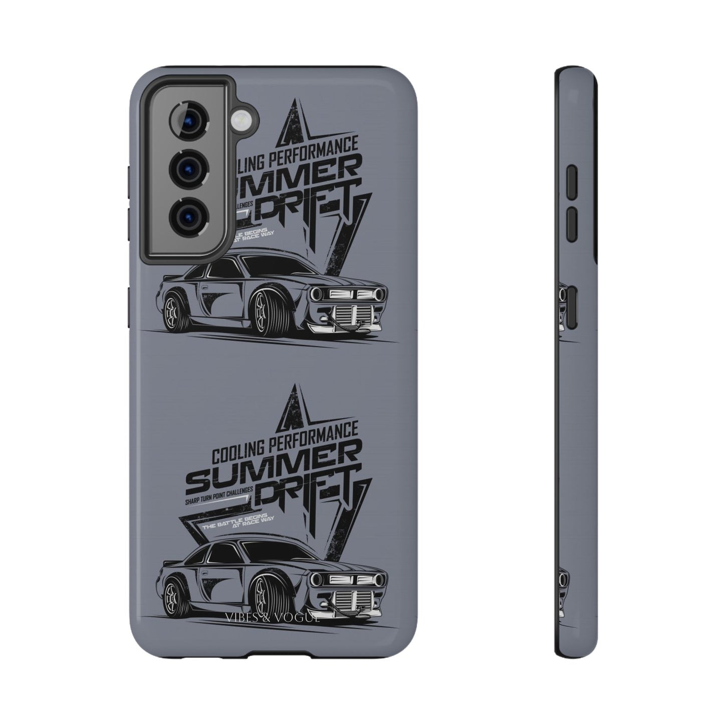 Summer Drift Racing Impact-Resistant Phone Case