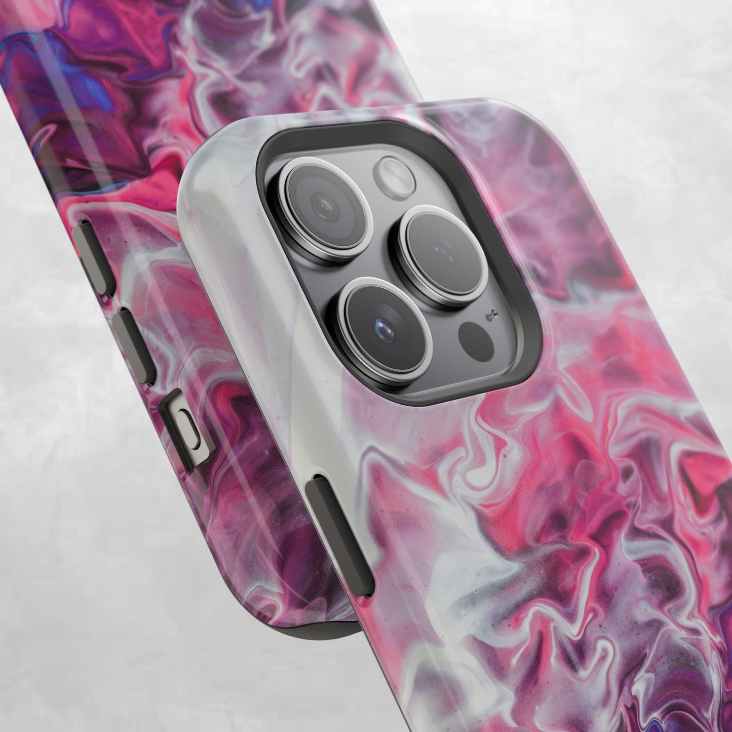 Vibrant Phone Case for Trendsetters | Abstract Marble Design, Impact-Resistant, Stylish Tech Accessory, Perfect Gift