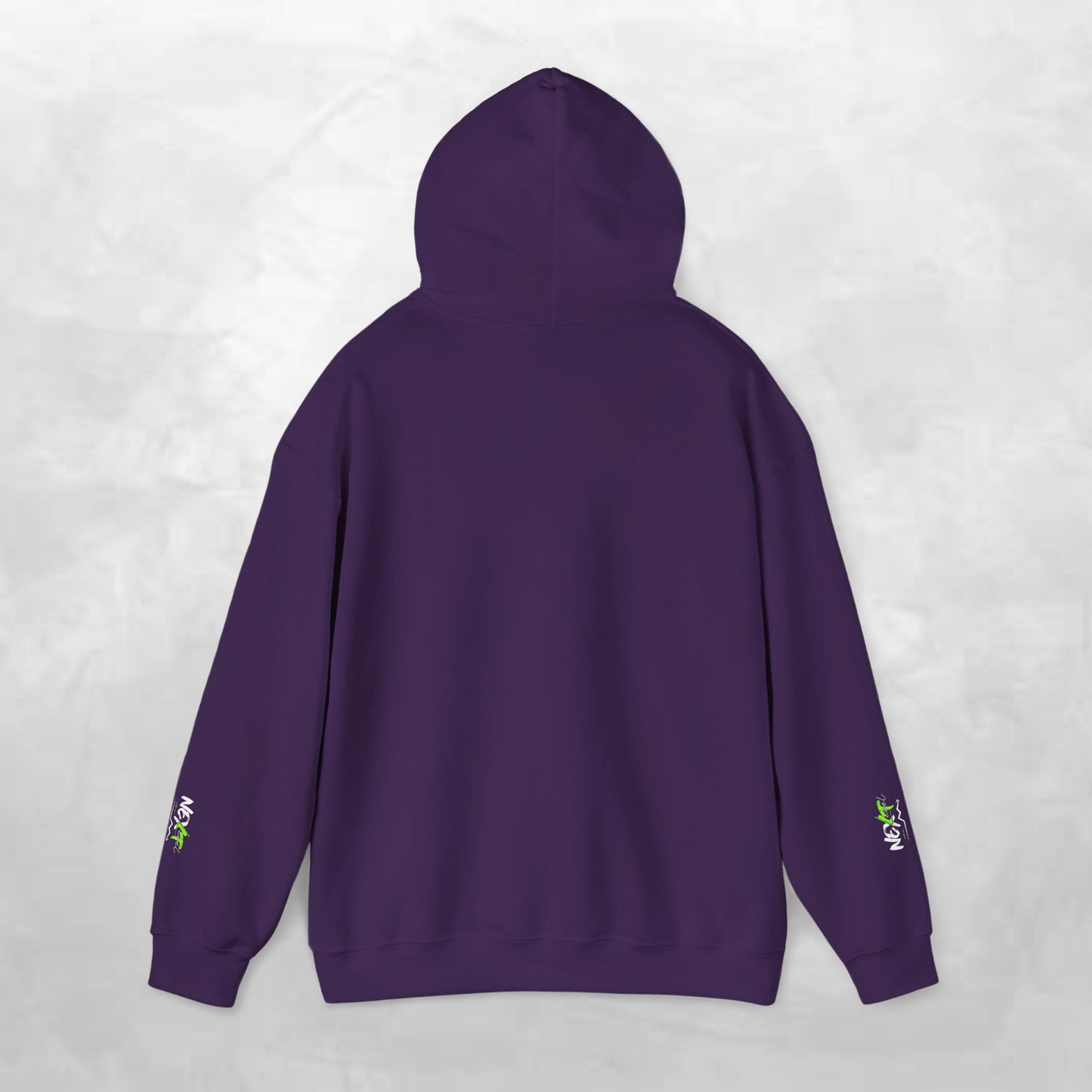 Next Wave Hoodie — Black Streetwear Hoodie with Neon Green Graphic