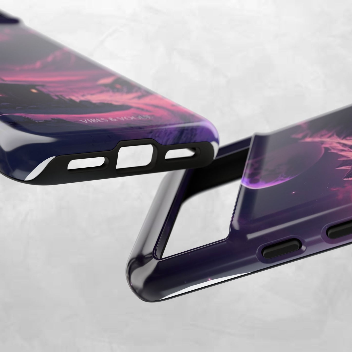 Futuristic Phone Case, Galaxy Aesthetic, Cosmic Art, Stylish Protection, Gifts for Tech Lovers