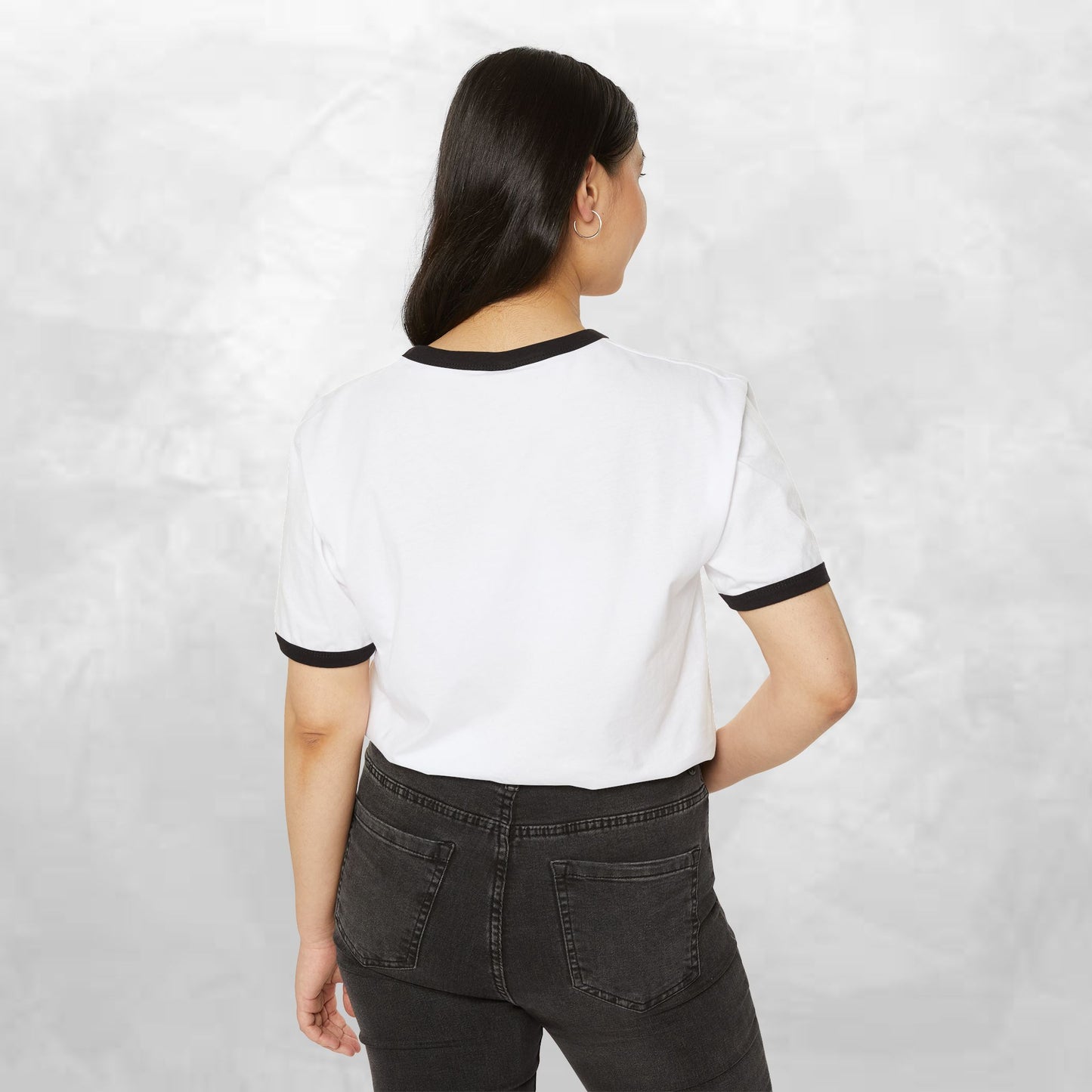 Retro Vibes & Vogue Unisex Cotton Ringer T-Shirt