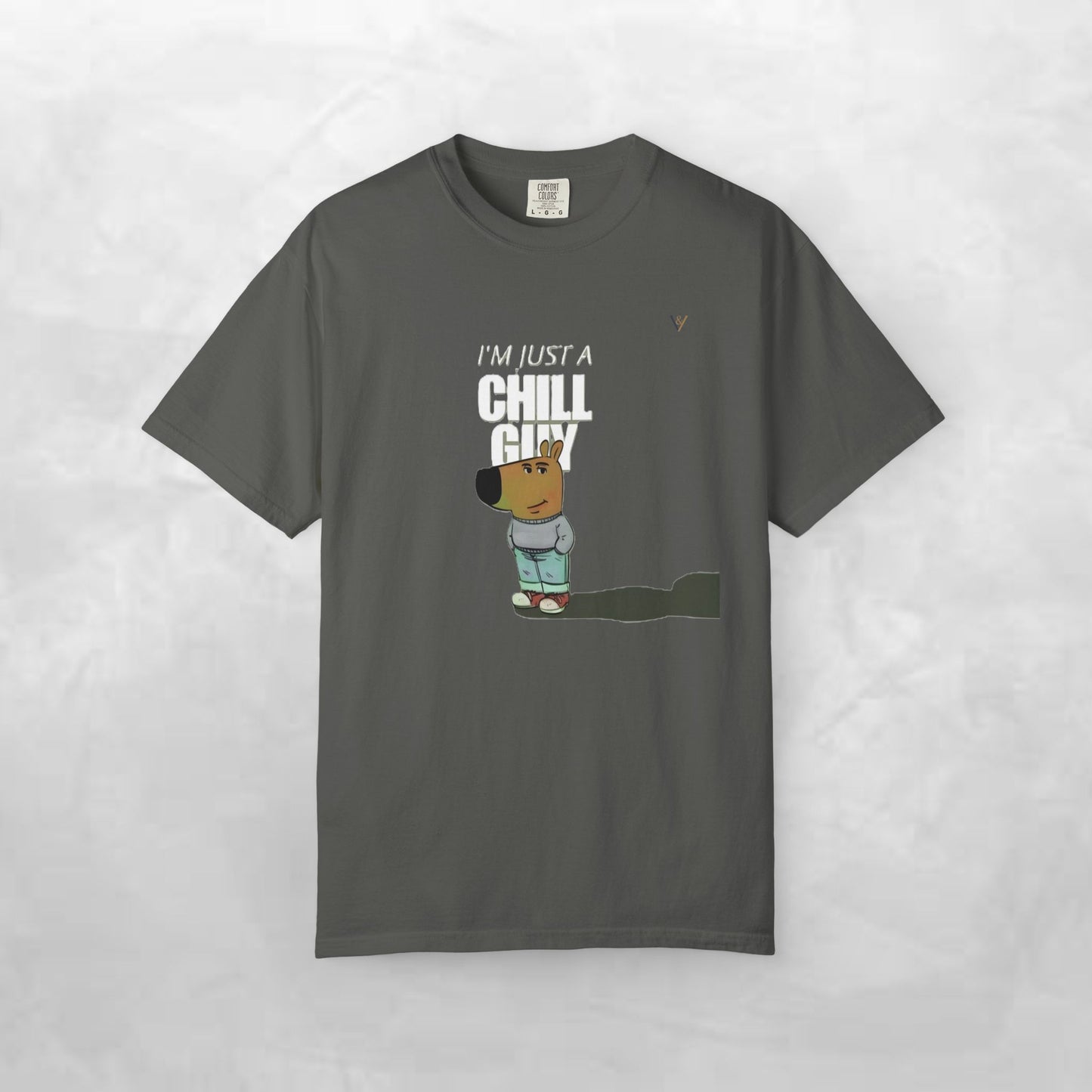 Chill Guy Graphic T-Shirt - Relaxed Unisex Tee for Casual Vibes